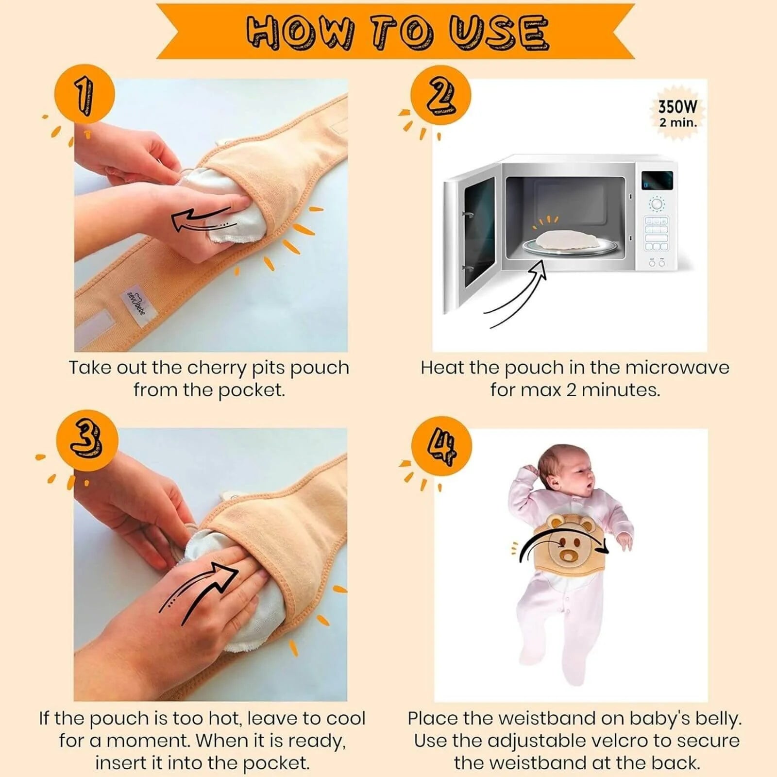 Belly Band for Relieving Gas Pains of the Baby - ebebek - Black Friday