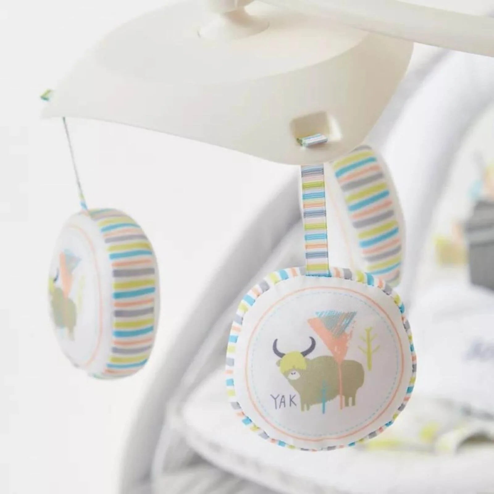 Joie Serina Swivel Baby Swing - Nature's Alphabet - ebebek - Black Friday
