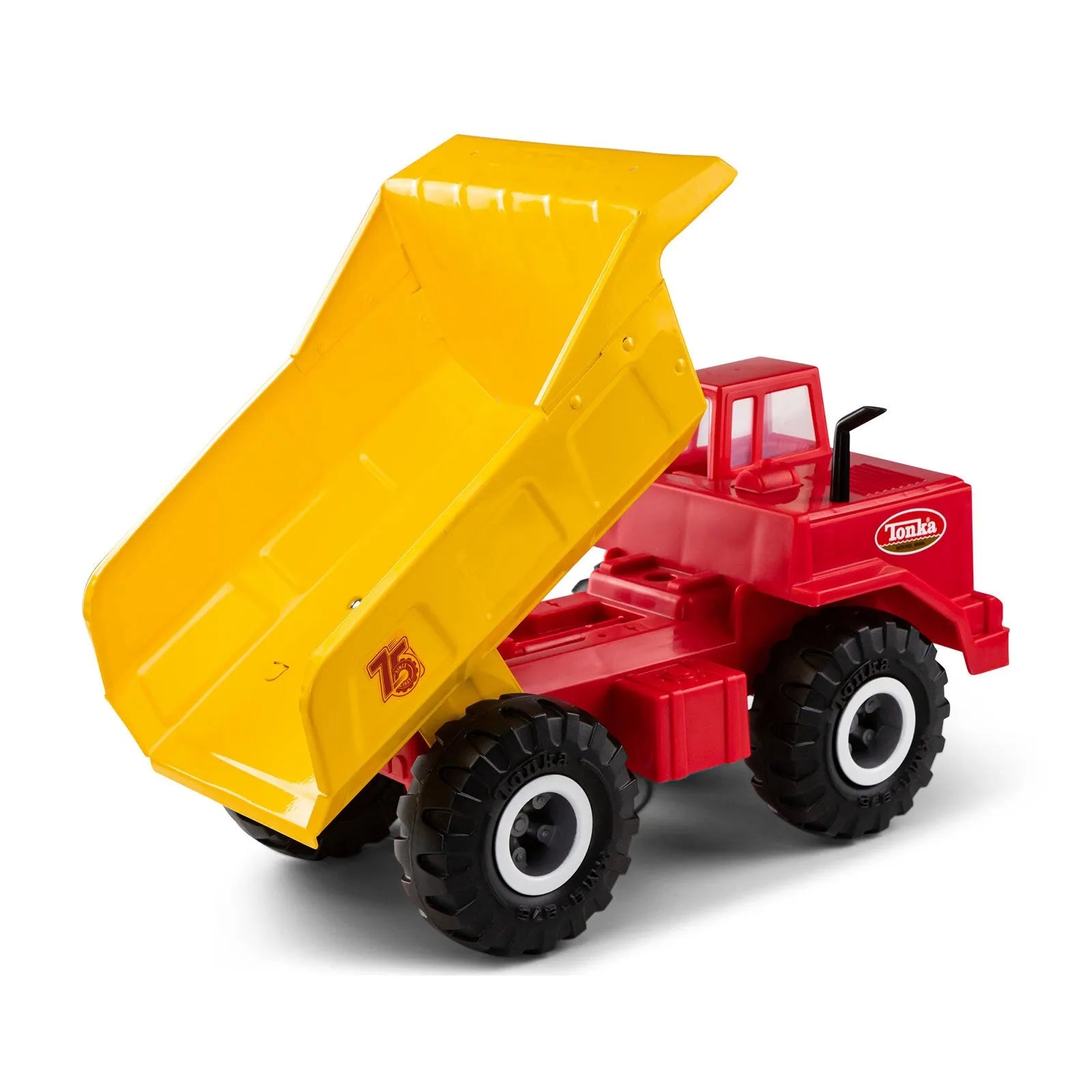 Tonka Steel Classics - 1968 Mighty Dump 75th Anniversary Edition - Red & Yellow - ebebek - Black Friday
