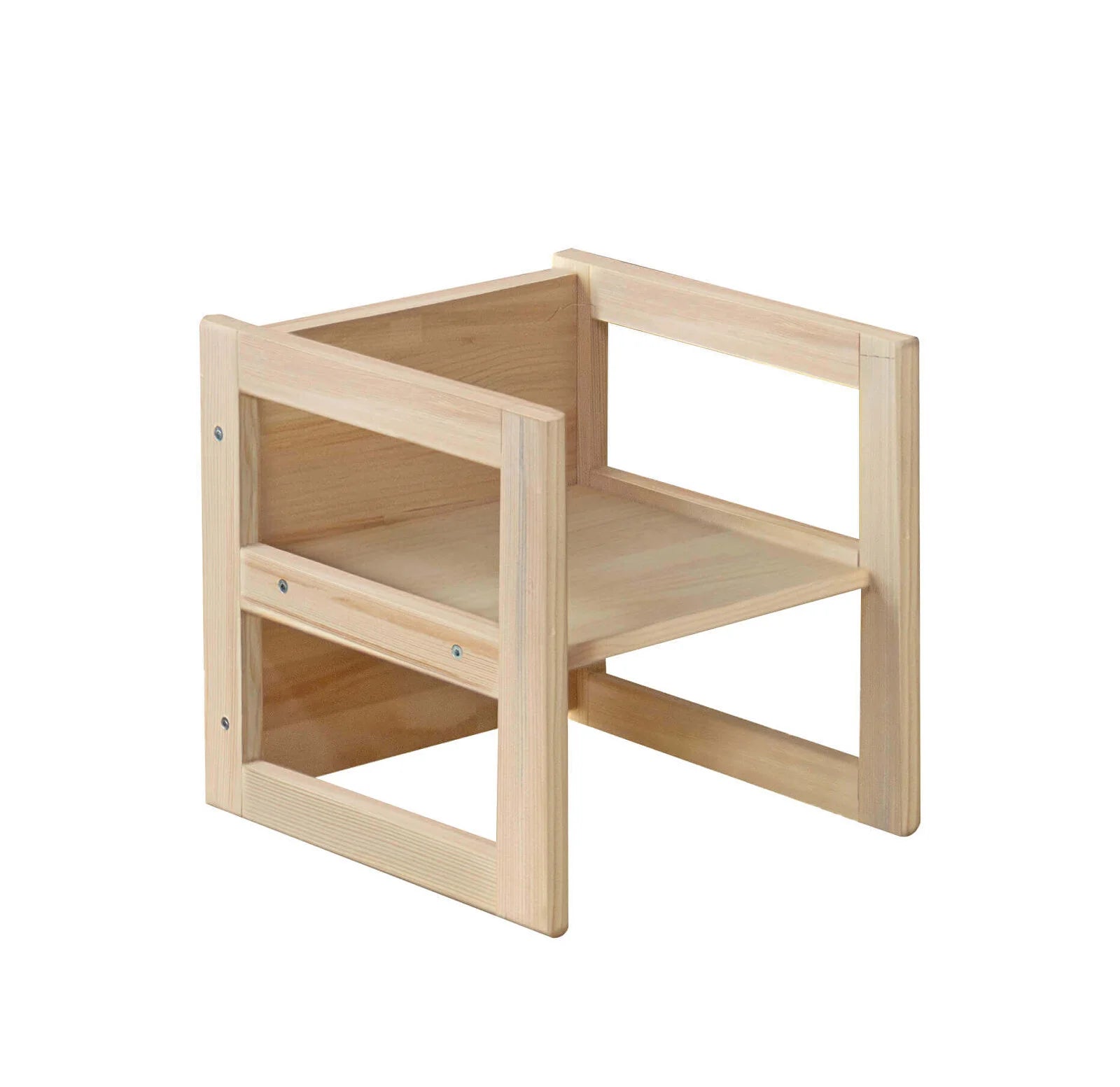 Montessori Wooden Convertable Table & Chair 36,1 cm (W) x 33,7 cm (H) x 36,6 cm (L) - ebebek - Black Friday