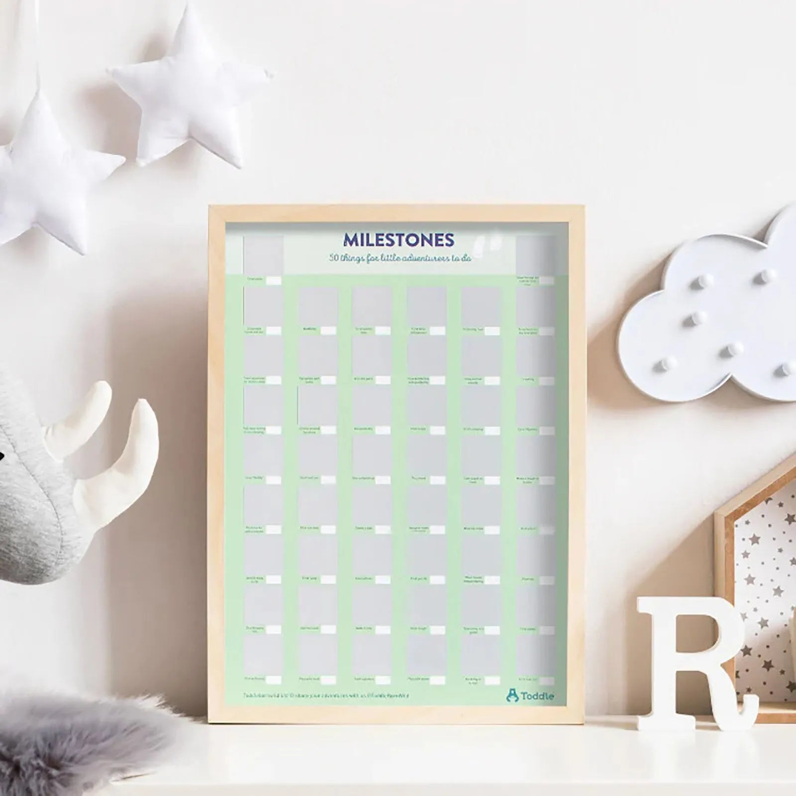 Toddle born Wild A3 Milestones Poster - ebebek - Black Friday