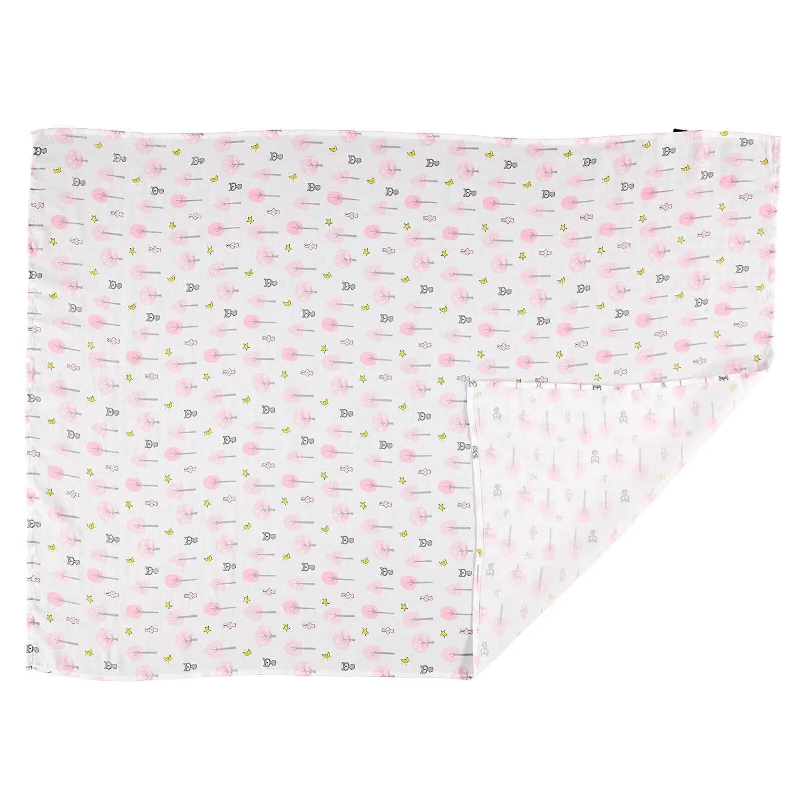 Mollia Square Muslin Blanket - Light Pink - ebebek - Black Friday