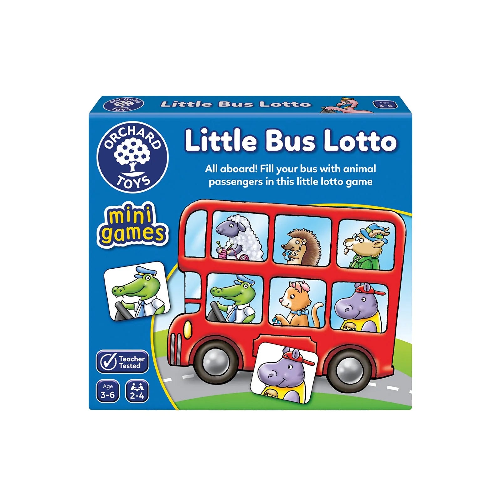 Orchard Toys Mini Games - Little Bus Lotto - ebebek - Black Friday