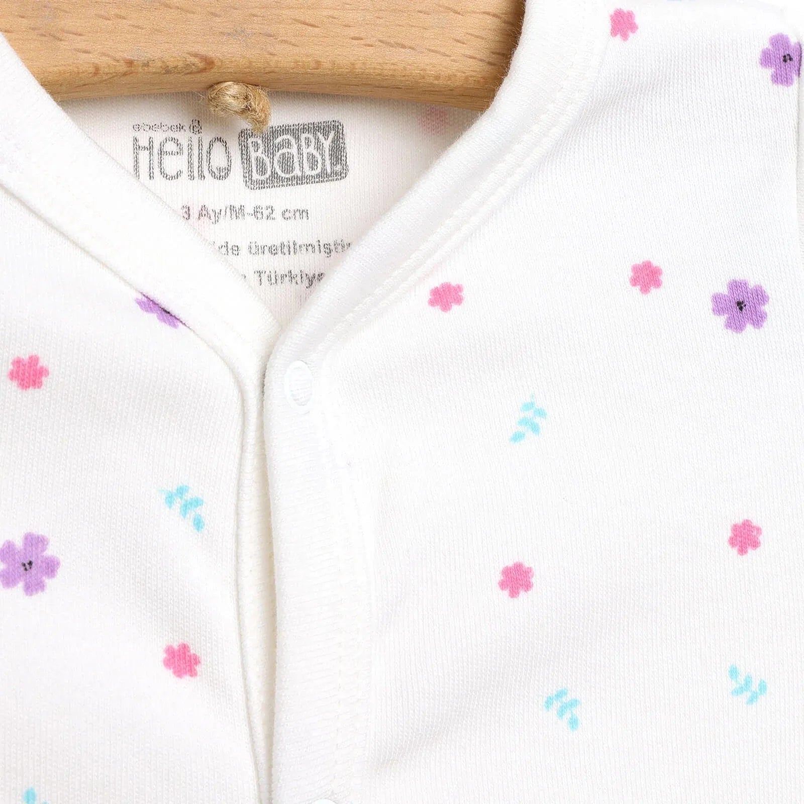 HelloBaby Footed Jumpsuit with Hat - ebebek - Black Friday