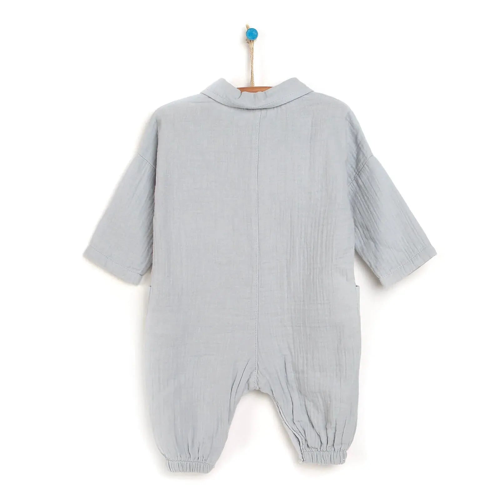 HelloBaby Newborn Jumpsuit - Grey - ebebek - Black Friday