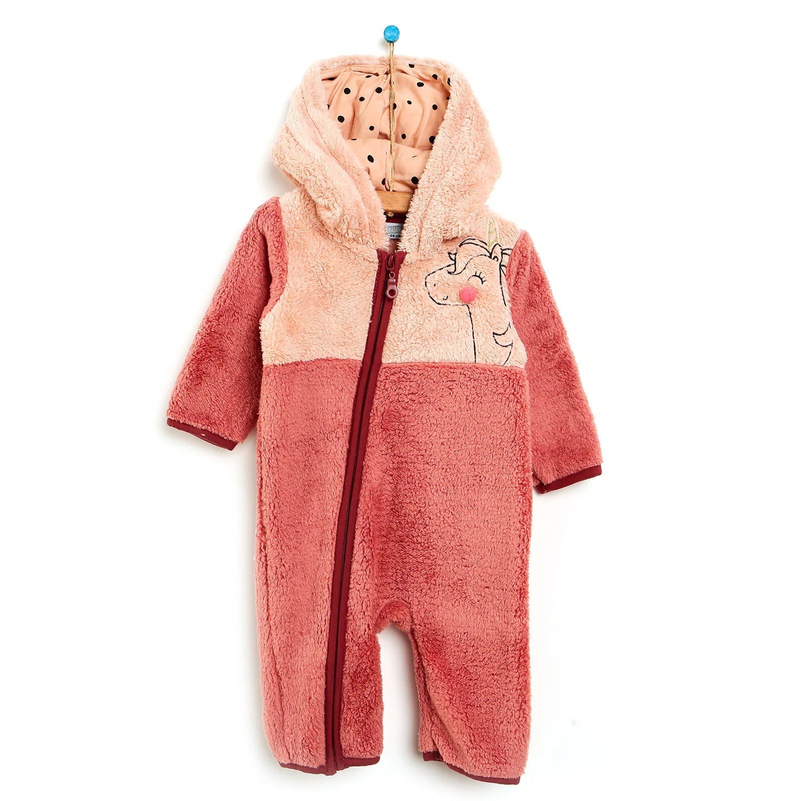 HelloBaby Welsoft Footed Jumpsuit - Pink - ebebek - Black Friday