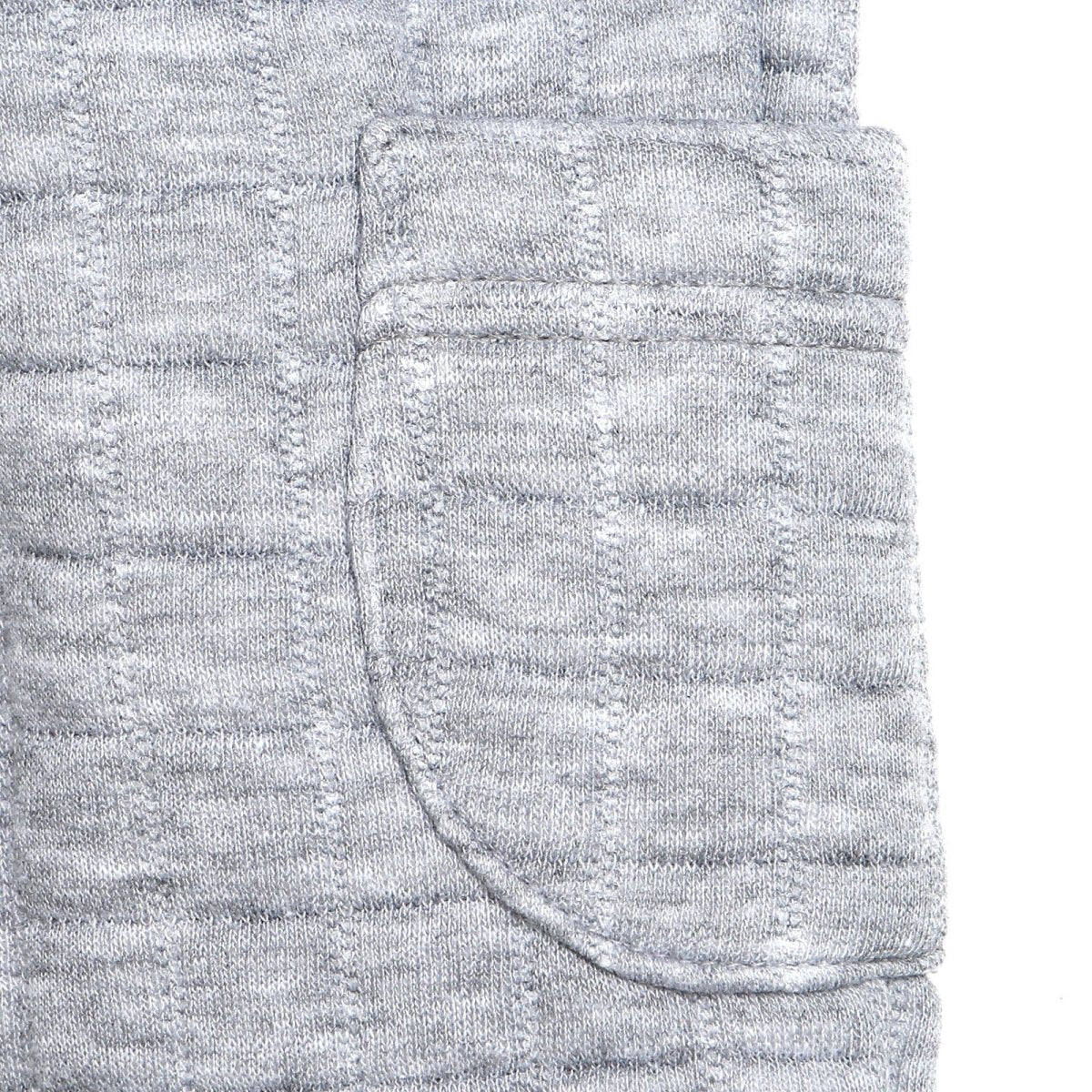 Tuffy Sweatshirt - Footless Bottom - Grey Melange - ebebek - Black Friday