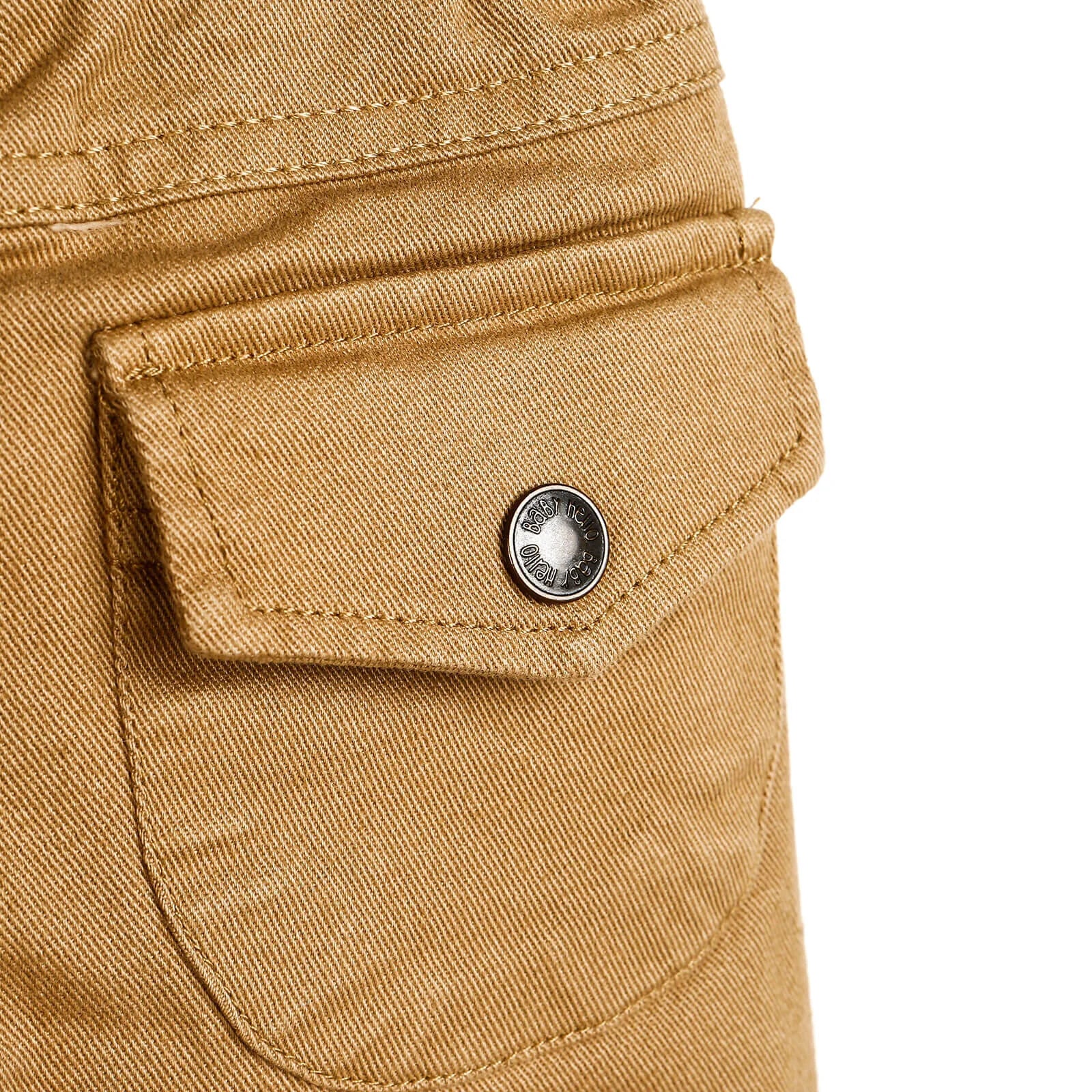 HelloBaby Basic Baby Boy Woven Pants - Mustard - ebebek - Black Friday