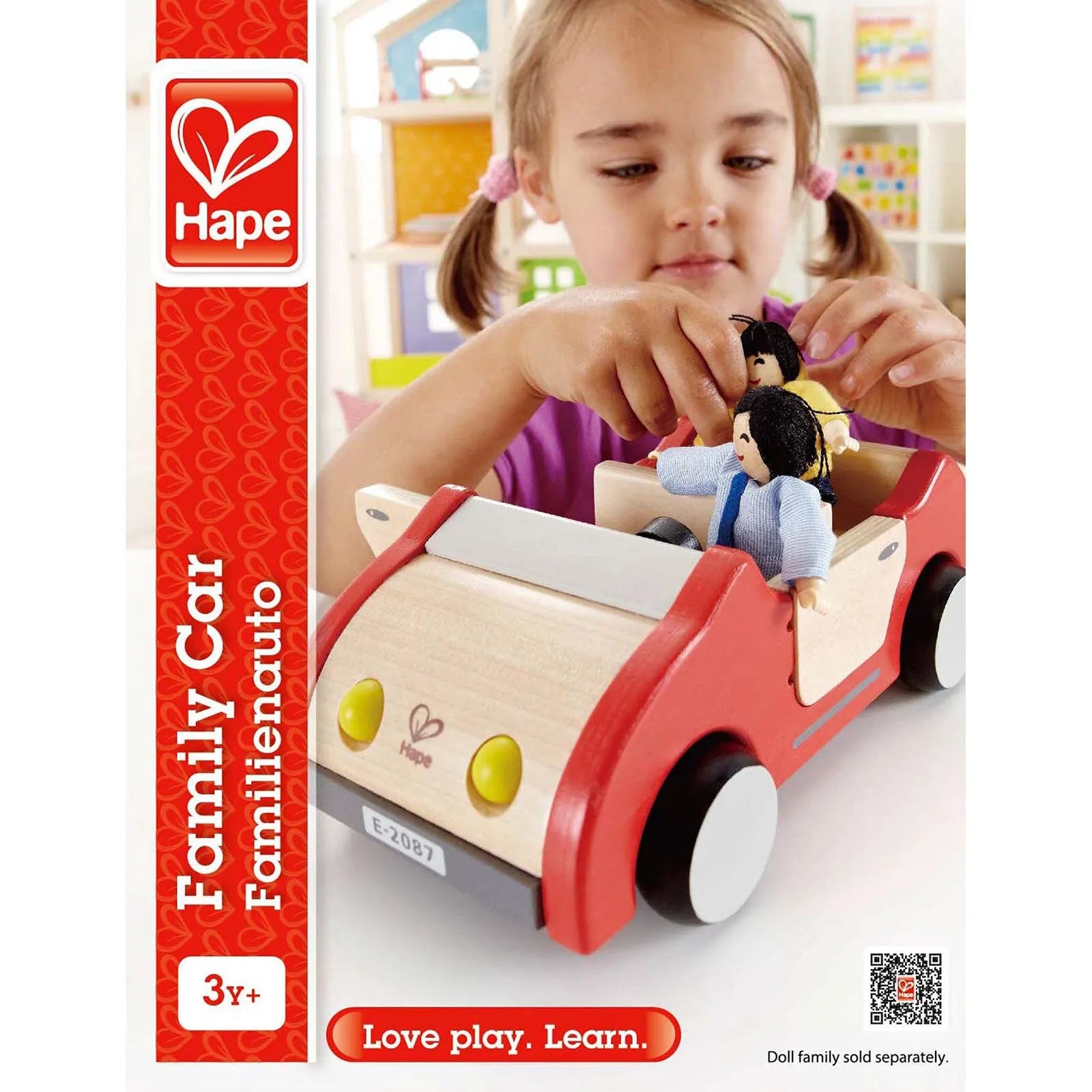 Hape Family Car - ebebek - Black Friday