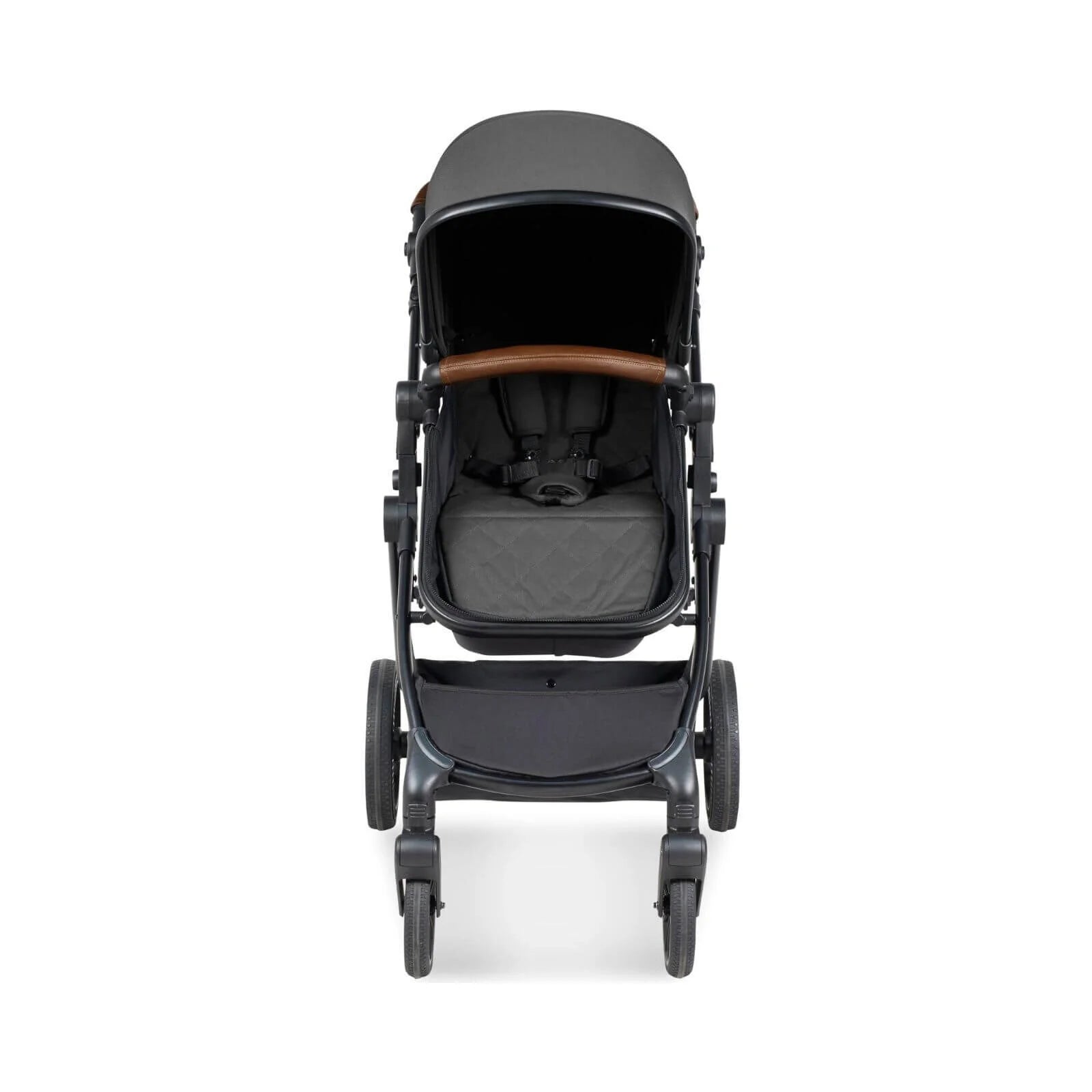 Ickle Bubba Cosmo 2 - in - 1 Pushchair & Carrycot - Black/Graphite Grey/Tan - Ickle Bubba - ebebek