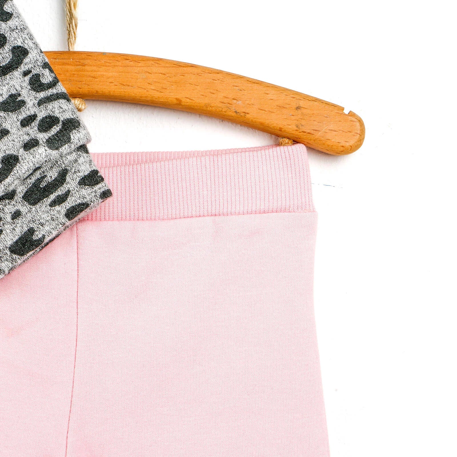 For My Baby Newborn Leopard Sweatshirt - Grey Melange - ebebek - Black Friday