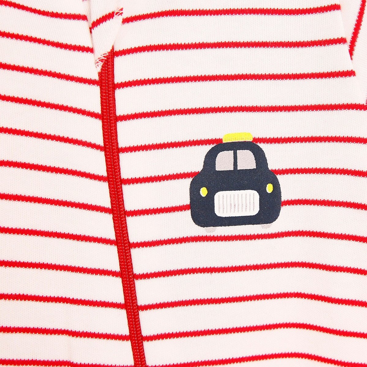 Bebetto Footed Jumpsuit - Red - ebebek - Black Friday