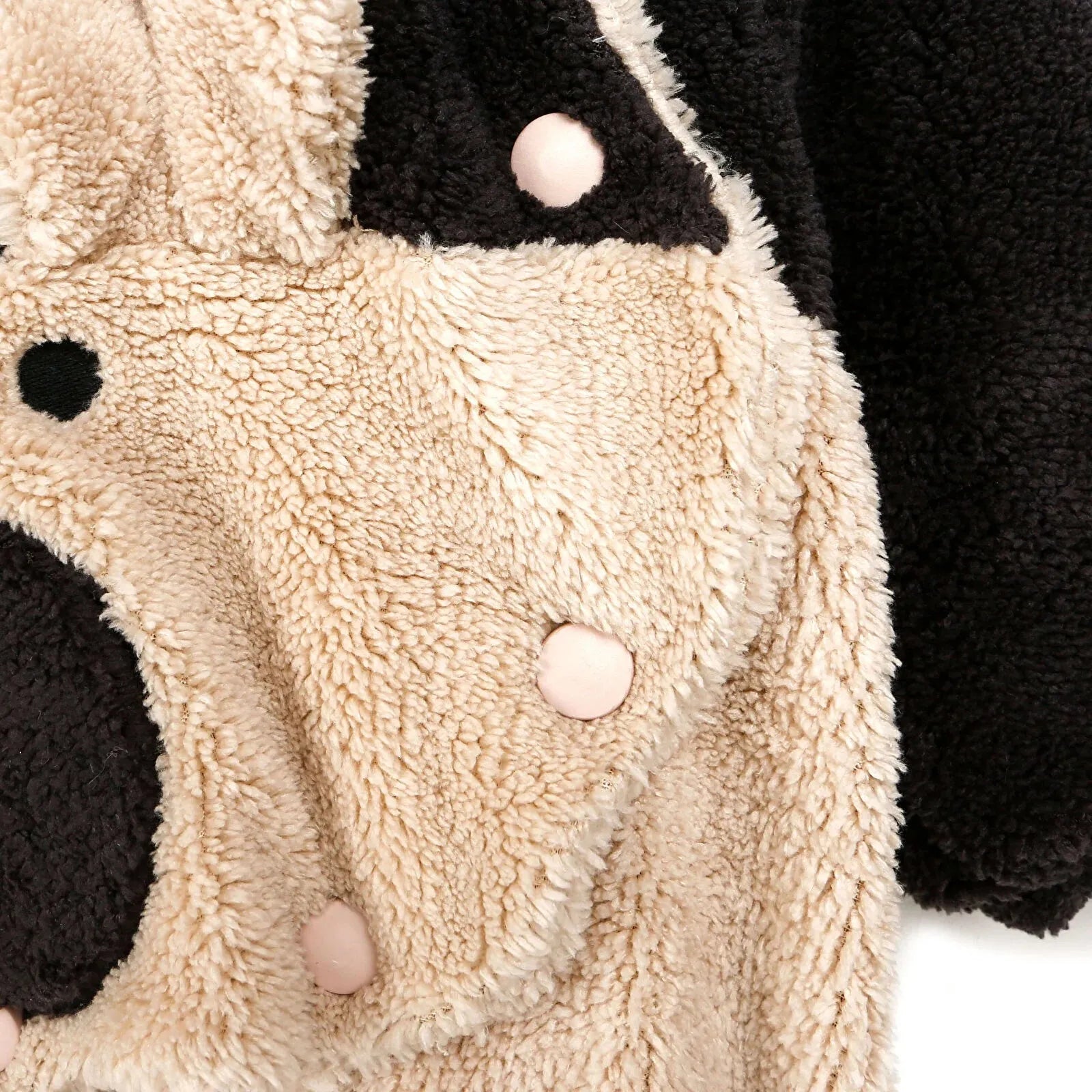 Midimod Newborn Baby Boy Cute Bear Welsoft Jumpsuit - Anthracite - ebebek - Black Friday