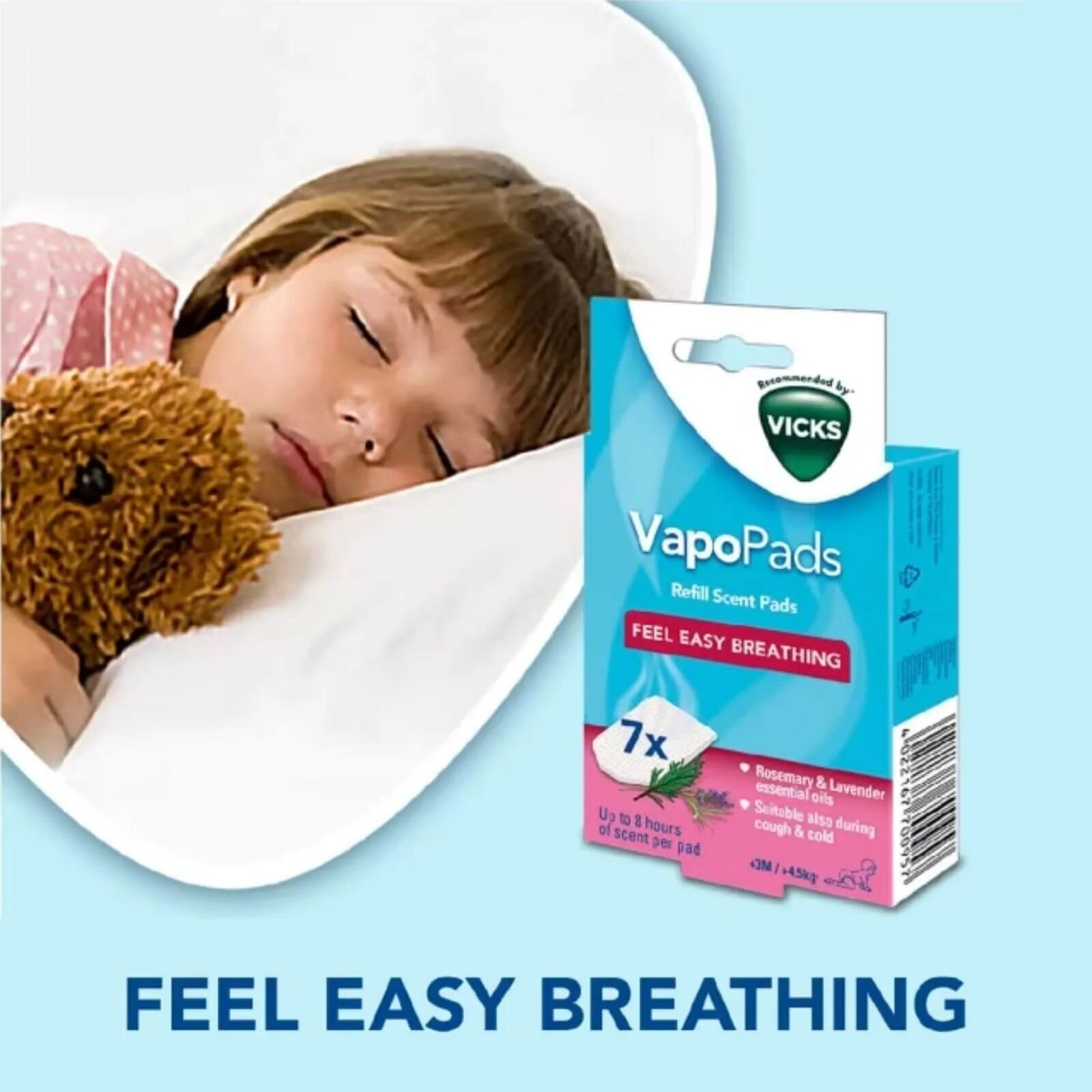 Vicks Rsmry & Lvndr Scent Pads - ebebek - Black Friday