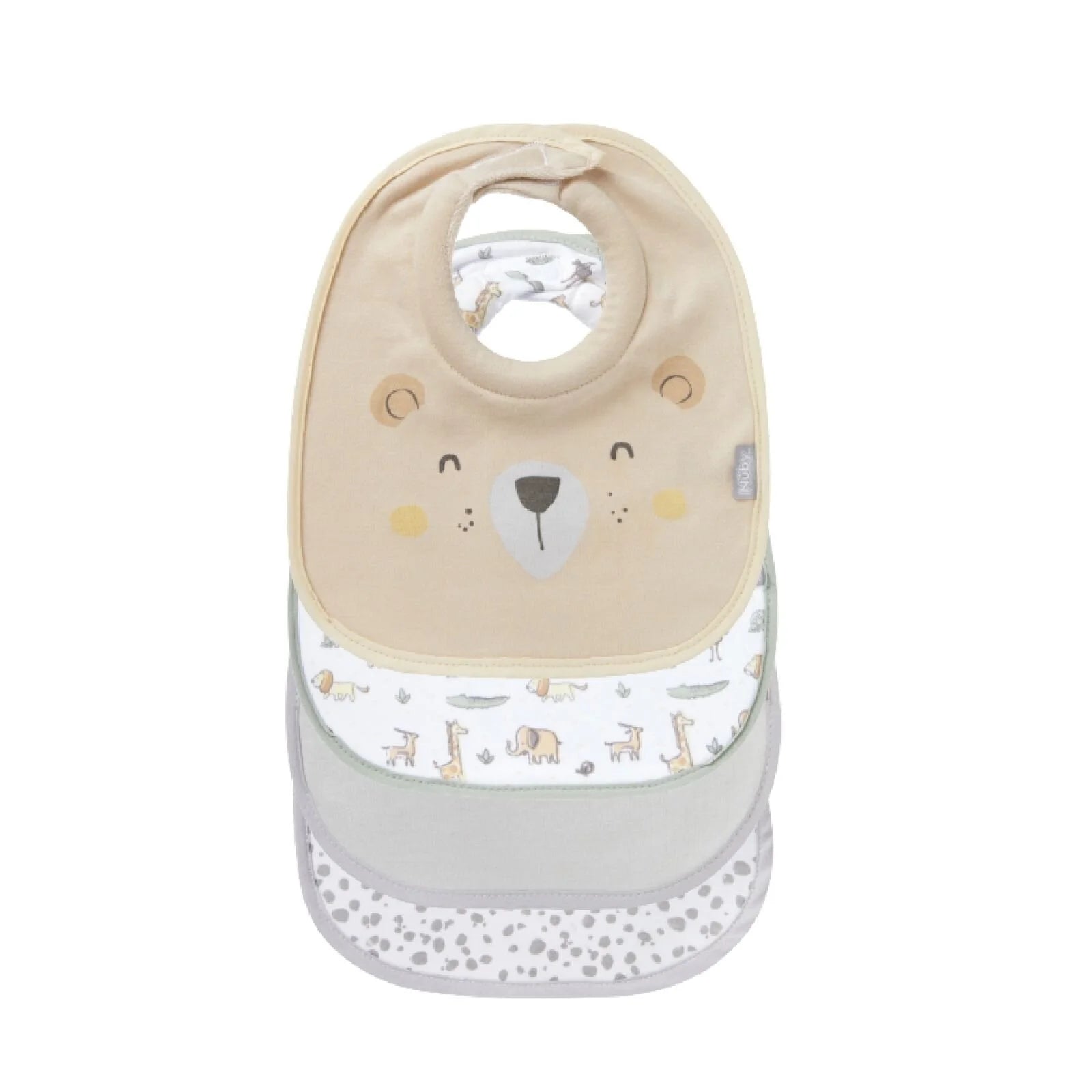 Nuby Snug and Dry Bibs Pack of 4 - ebebek - Black Friday