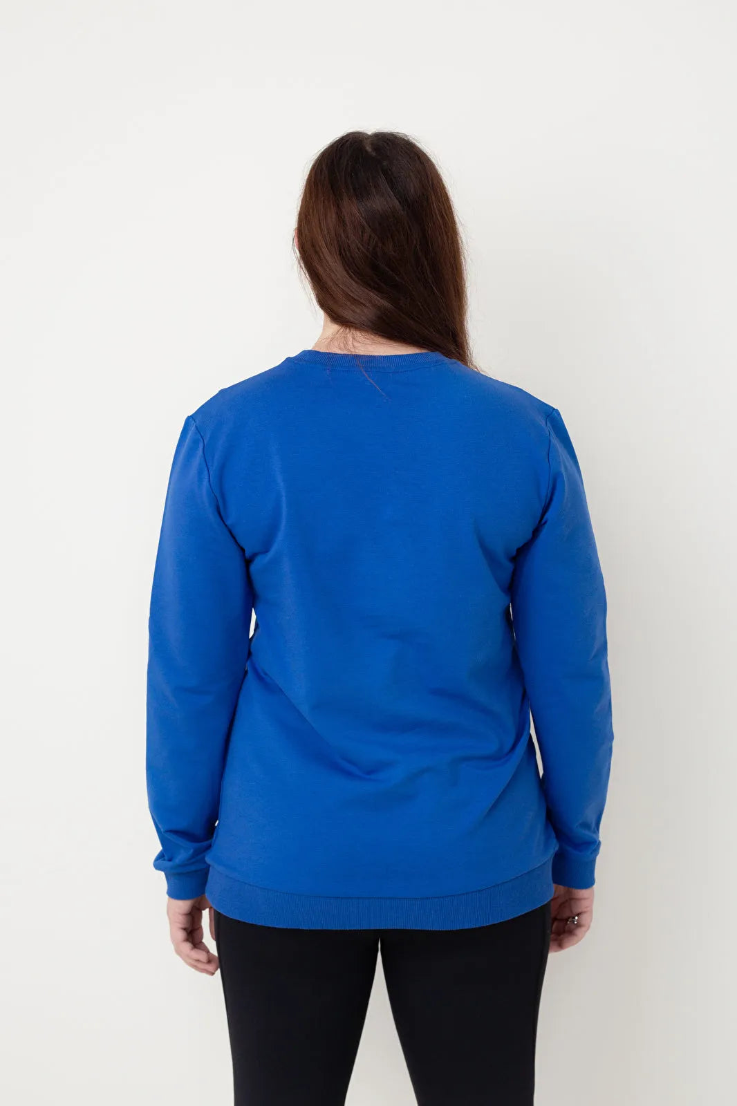 Latched Nursing Crew Sweatshirt - Blue - ebebek - Black Friday