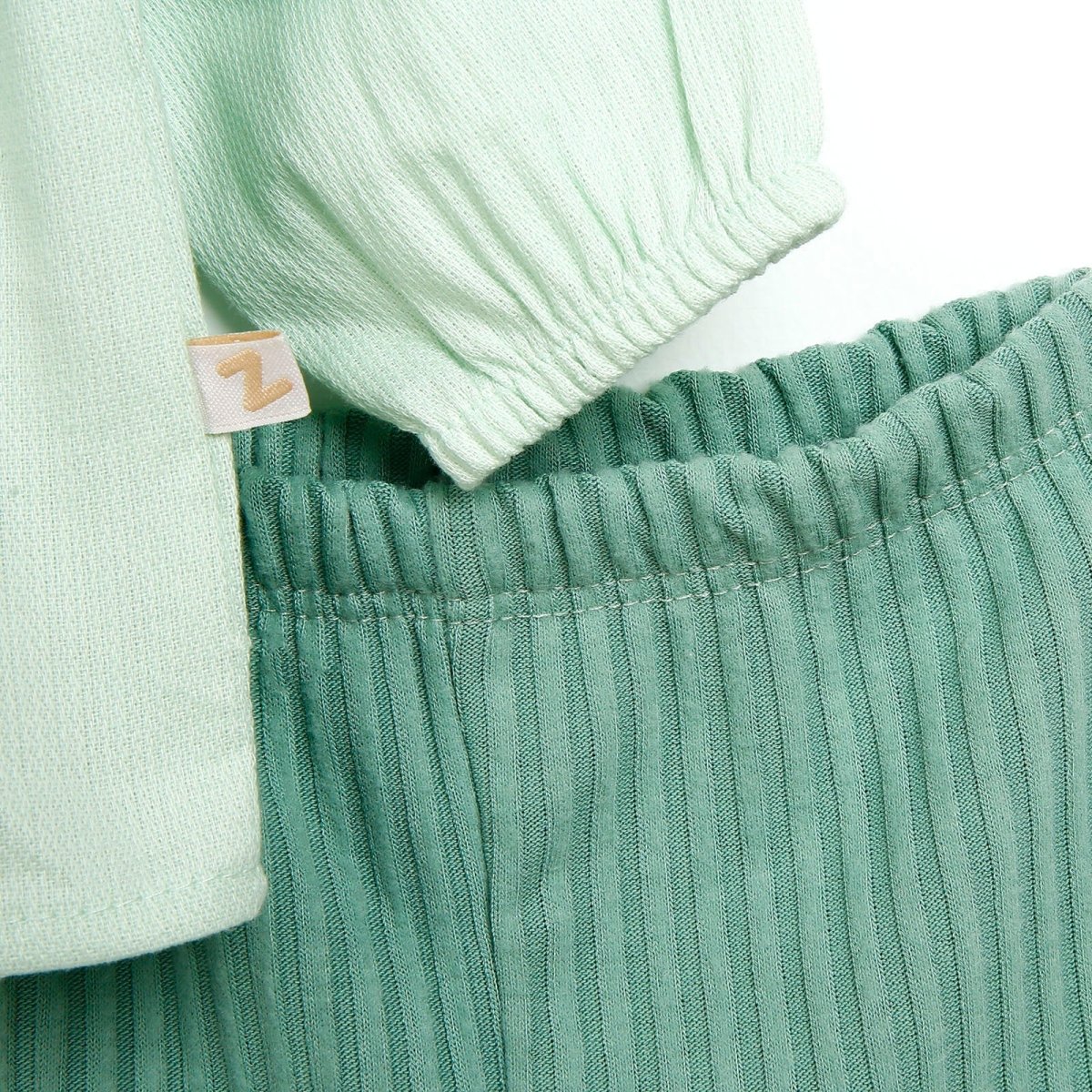 BabyZ Blouse - Tights - Light Green - ebebek - Black Friday