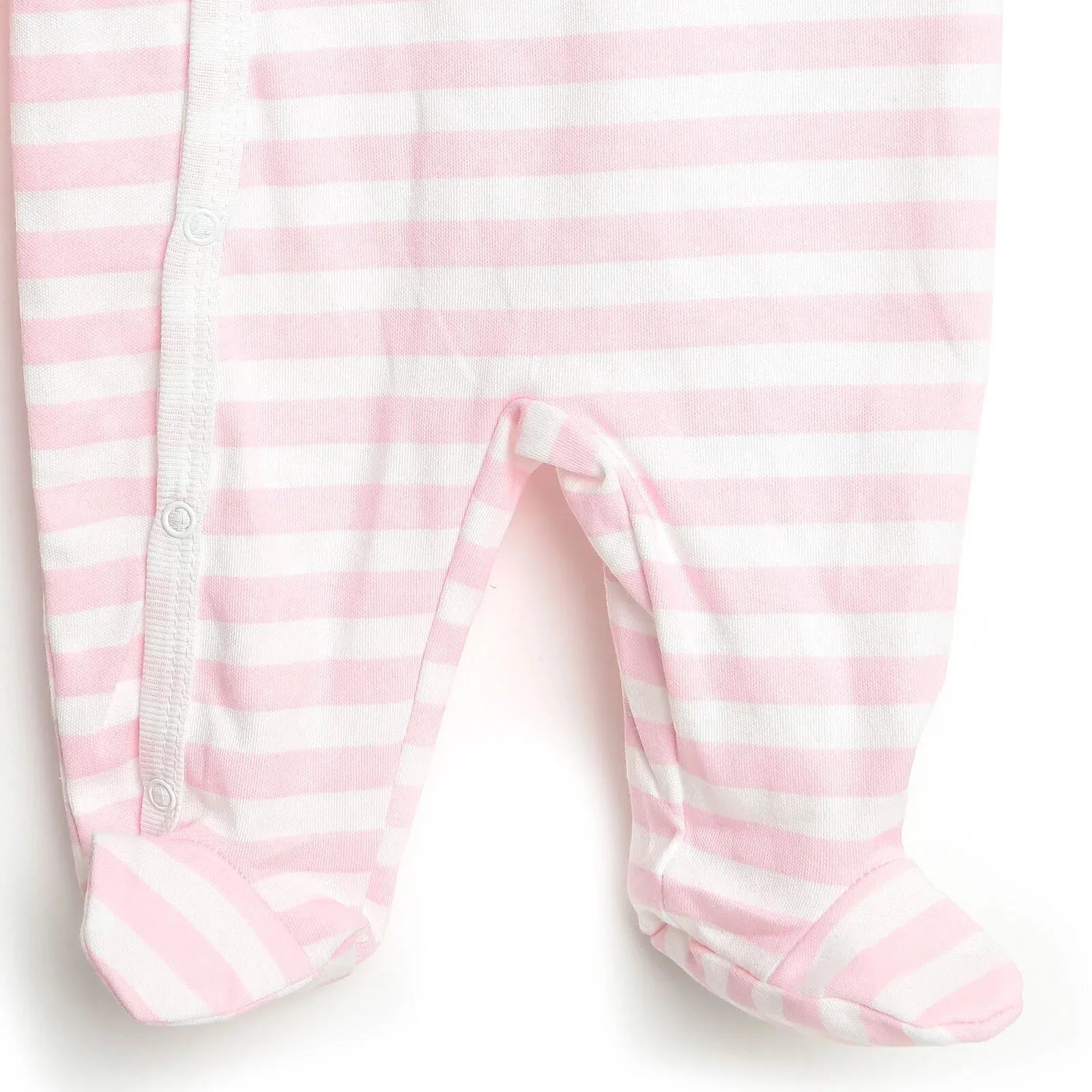 HelloBaby Newborn Baby Girl Striped 2 - Pack Snap Romper - Hat Set - ebebek - Black Friday