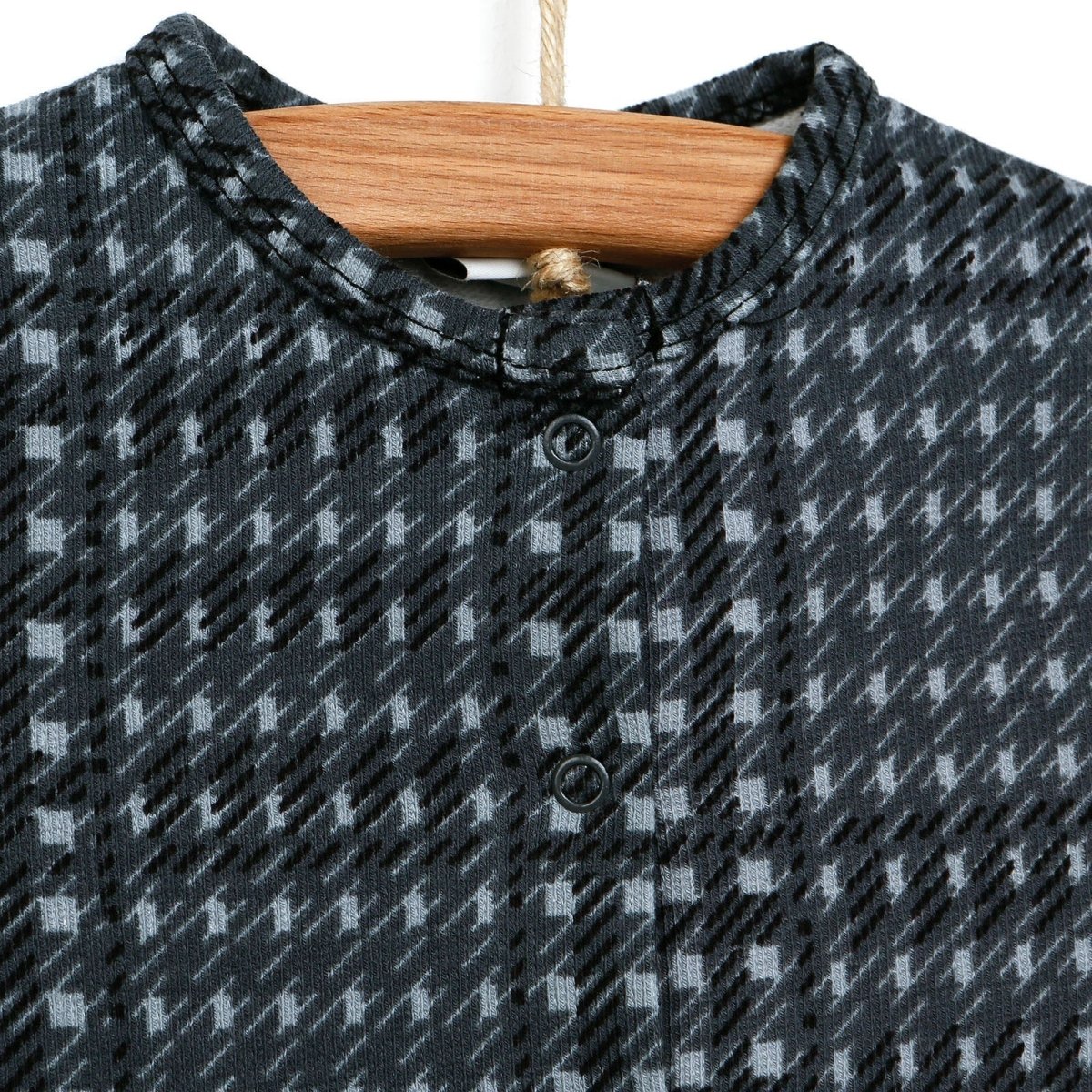 Antebies Newborn Penguin Organic Jumpsuit - Dark Grey - ebebek - Black Friday