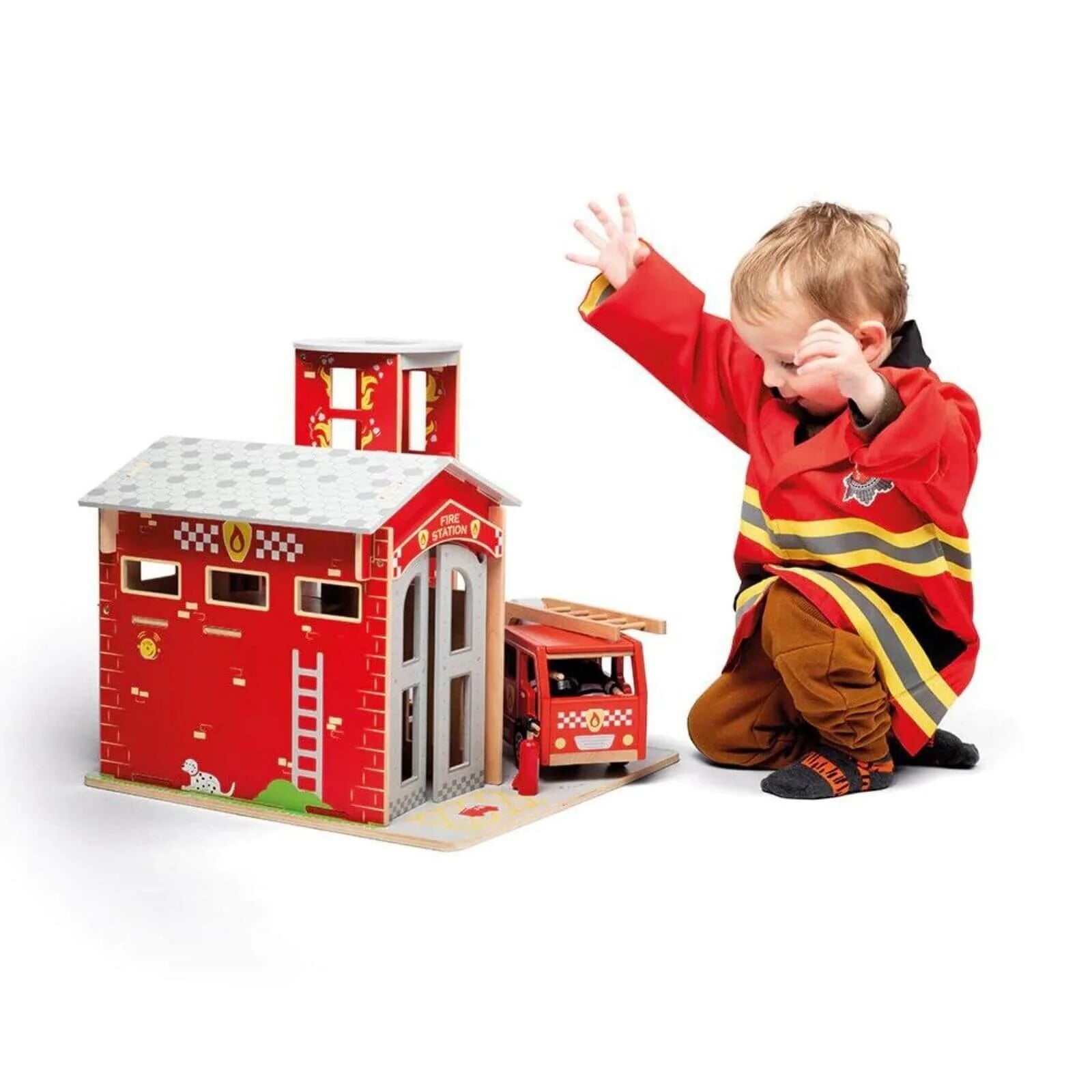 Bigjigs Toys Firefighter Dress Up - ebebek - Black Friday