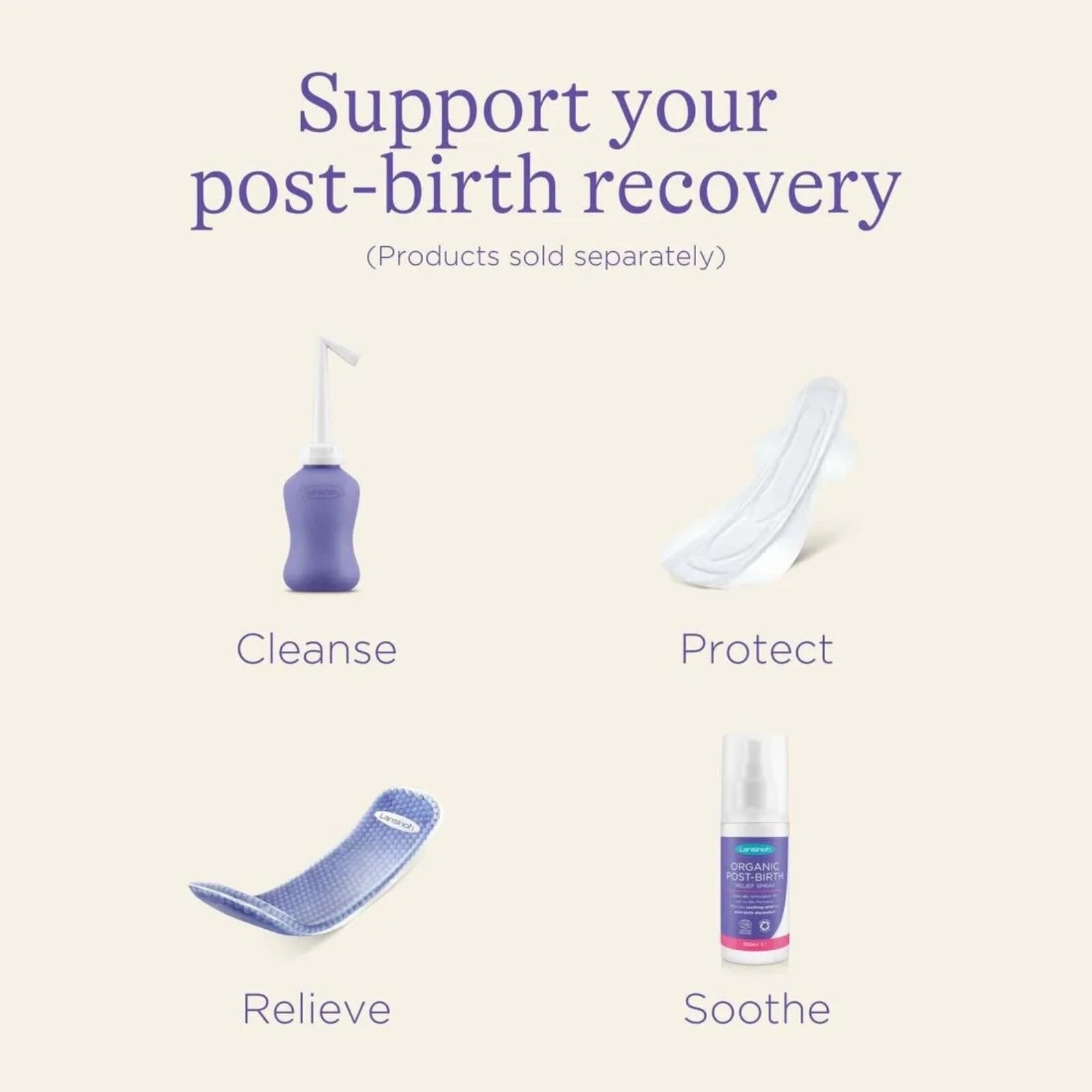 Lansinoh Discreet & Absorbent Maternity Pads for 2+ weeks Postpartum 12 pcs - ebebek - Black Friday