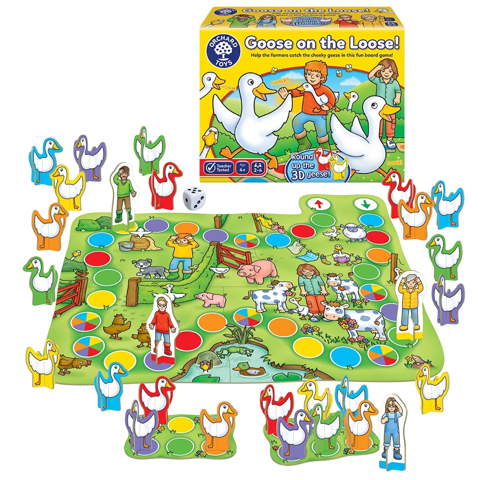 Orchard Toys Goose On The Loose Educational Colour Matching Game - ebebek - Black Friday