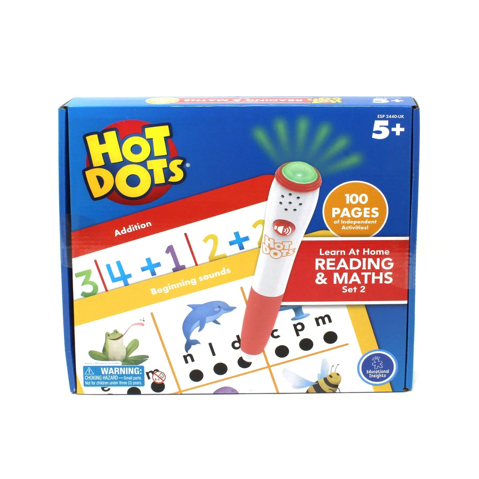 Hot Dots Learn at Home Reading & Maths Set 2 (5+ Years) - ebebek - Black Friday