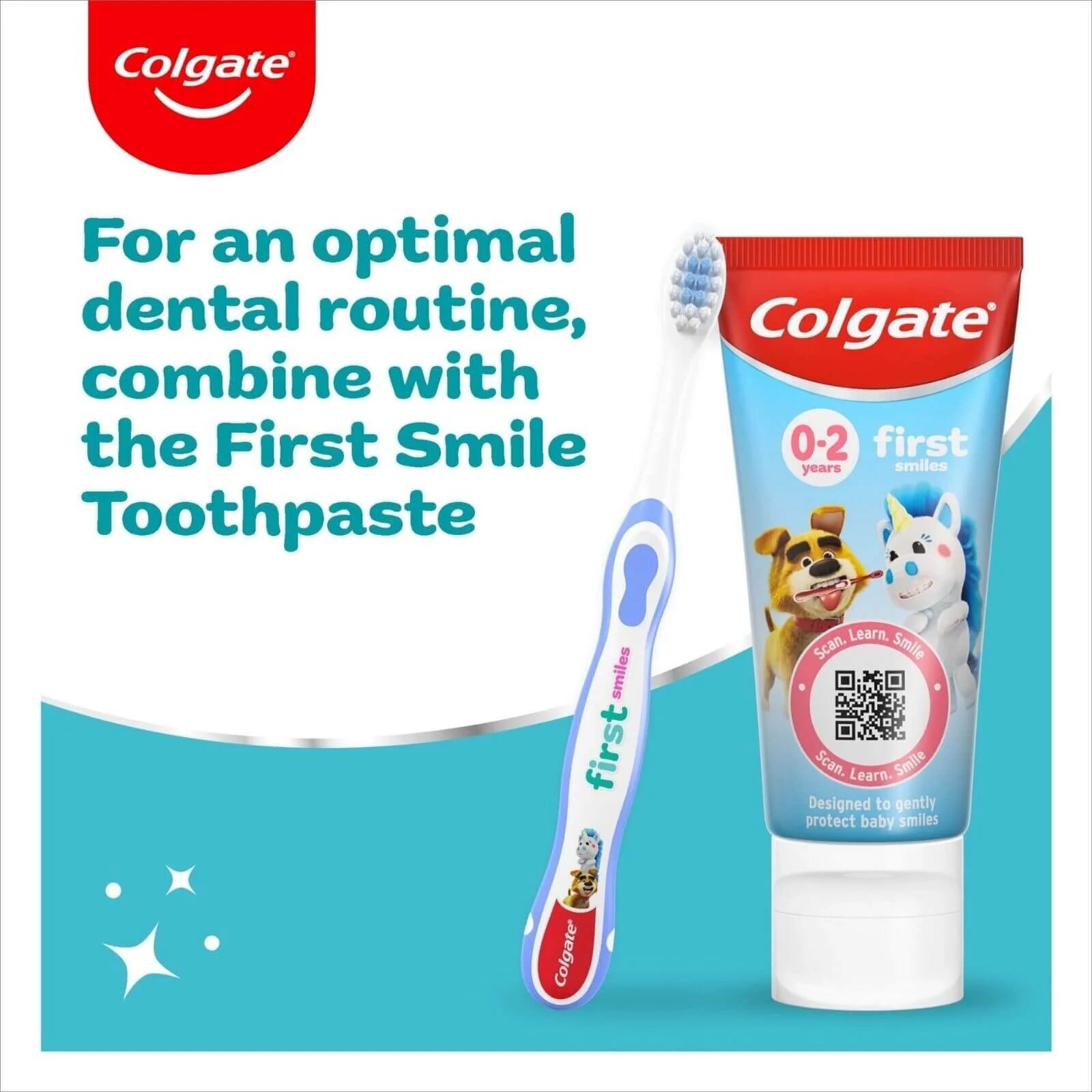Colgate Kids Strawberry Flavour Baby Toothpaste 0 - 2 years 50ml - ebebek - Black Friday