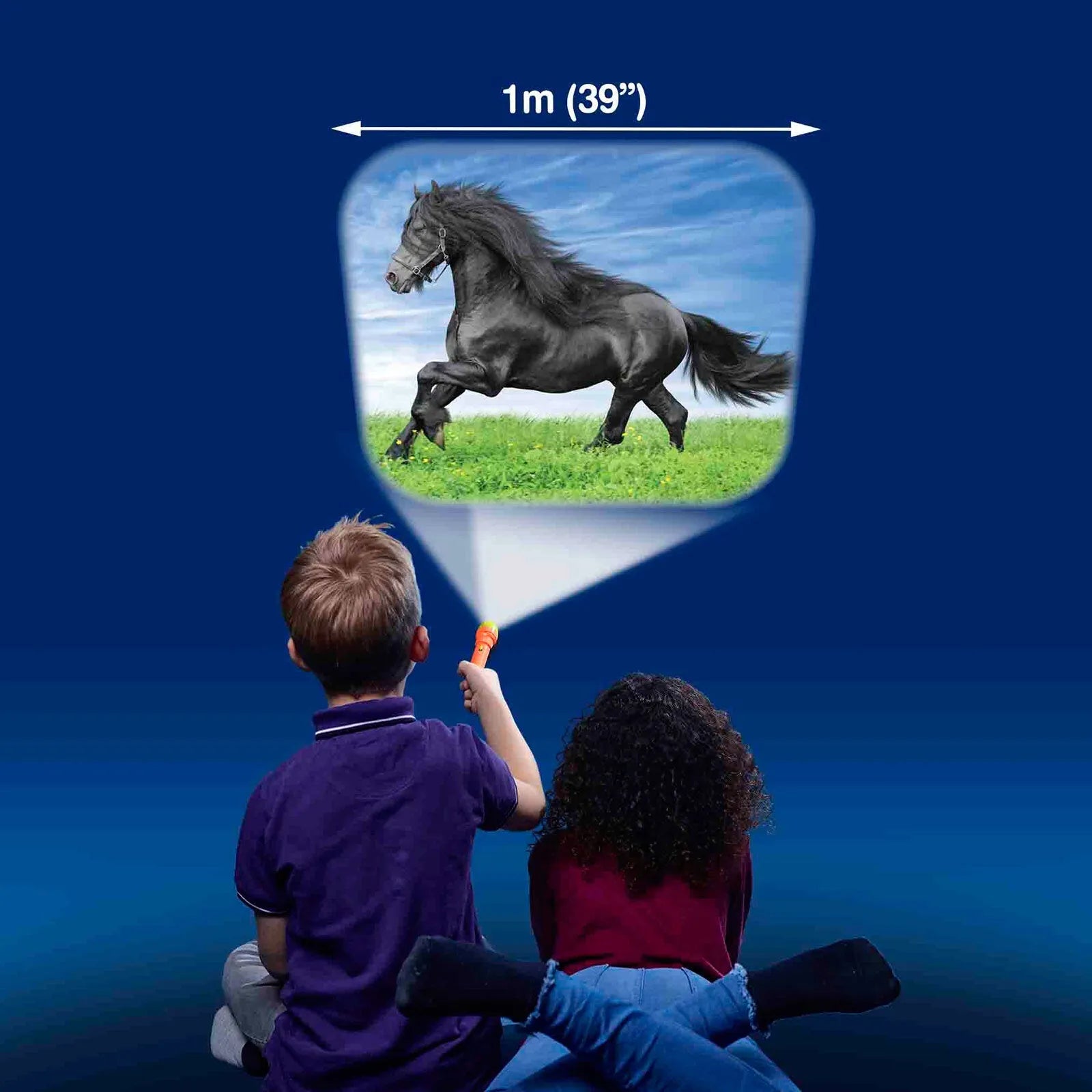 Brainstorm Torch and Projector - Horse Torch - ebebek - Black Friday