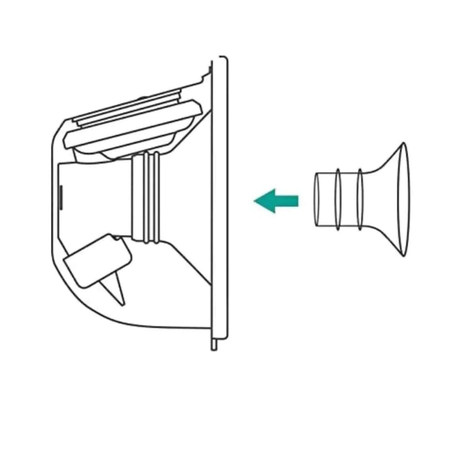 Fraupow Silicone Pump Insert 13mm - ebebek - Black Friday