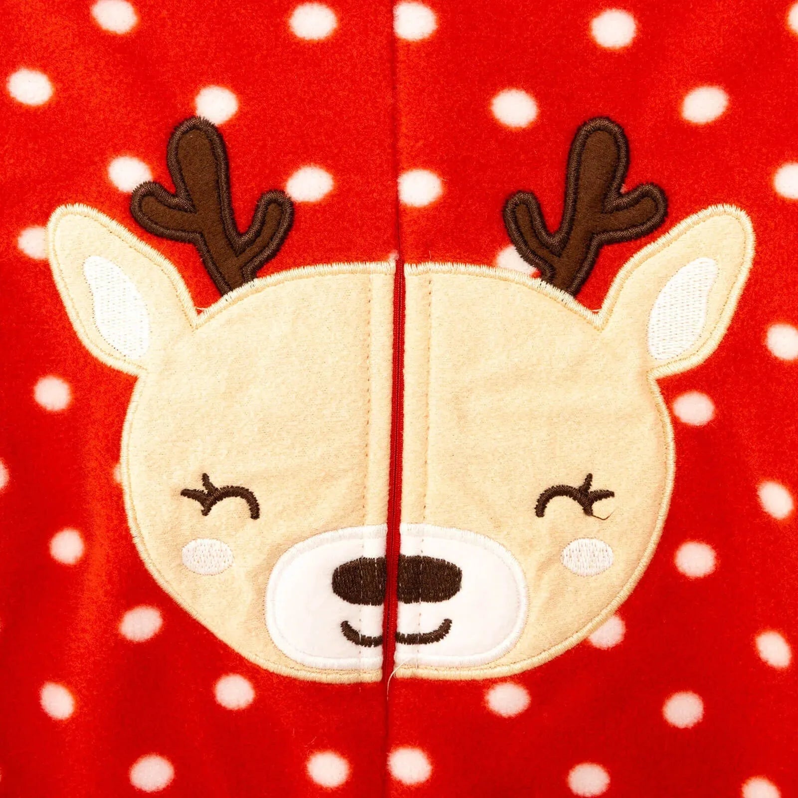 HelloBaby Newborn Baby Girl Deer Jumpsuit - Red - ebebek - Black Friday