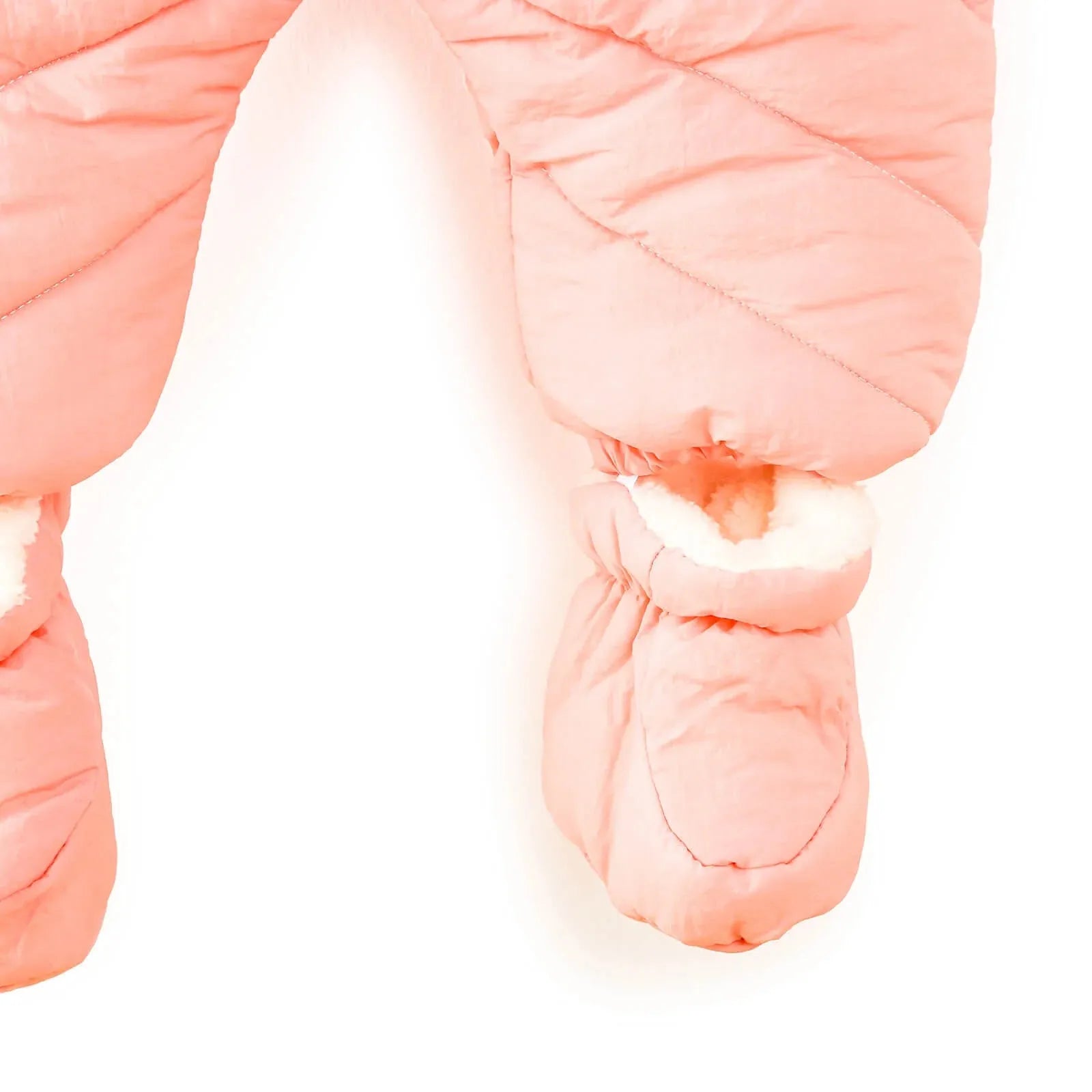 Midimod Baby Girl Quilted Snowsuit - Salmon - ebebek - Black Friday