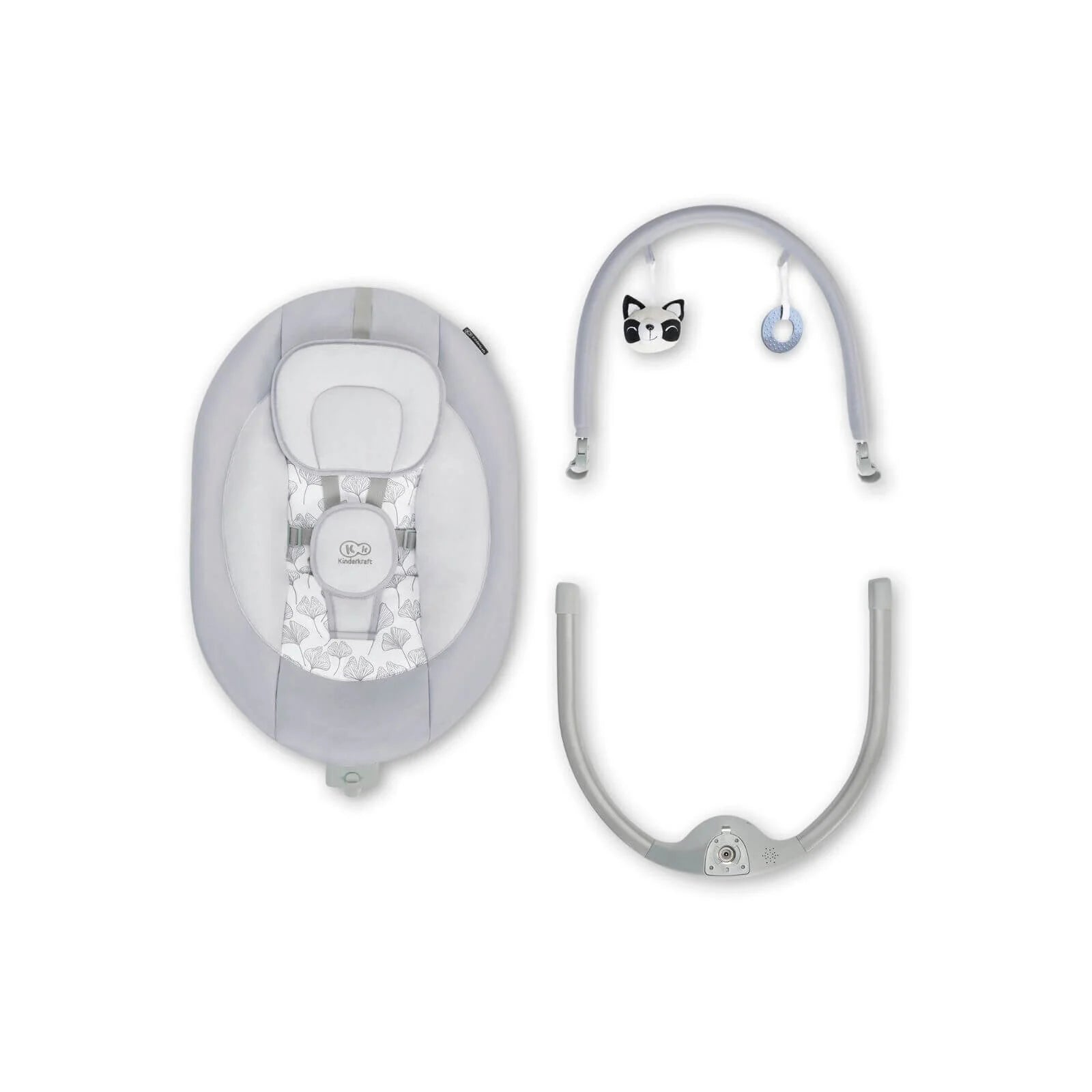 Kinderkraft Luli Swing & Bouncer - Grey - ebebek - Black Friday