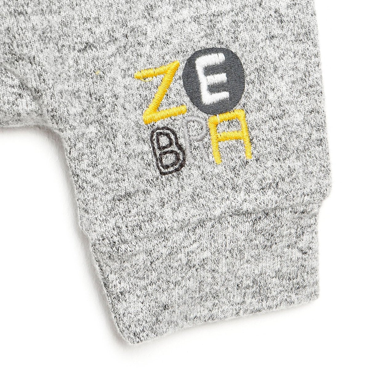 For My Baby Newborn Wild Sweatshirt - Foot - Grey Melange - ebebek - Black Friday