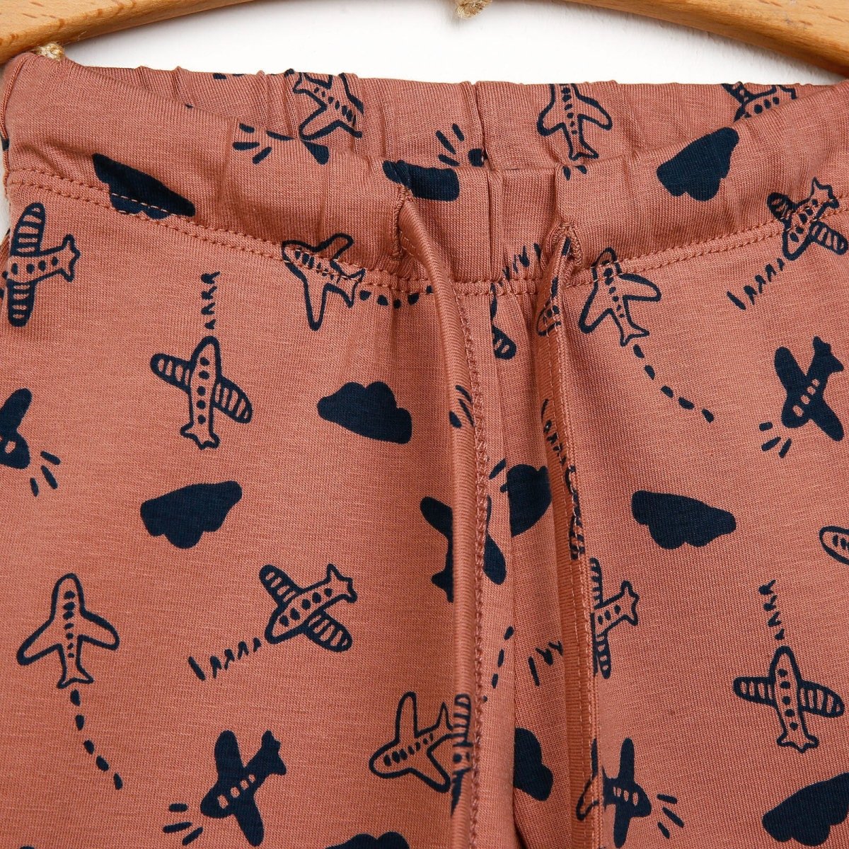 Antebies Newborn Plane Organic Footless - Light Rose - ebebek - Black Friday