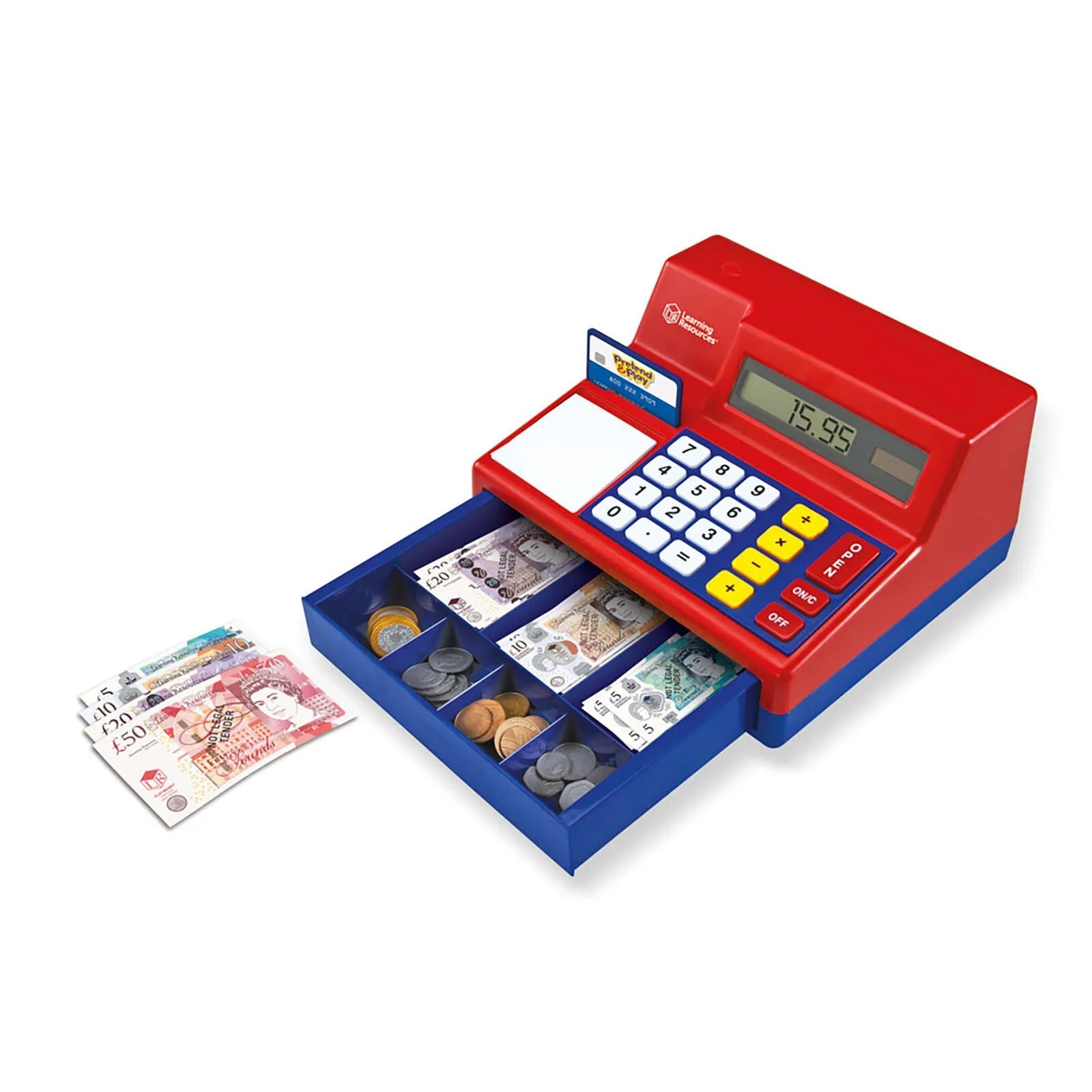 Learning Resources Pretend & Play Calculator Cash Register - ebebek - Black Friday