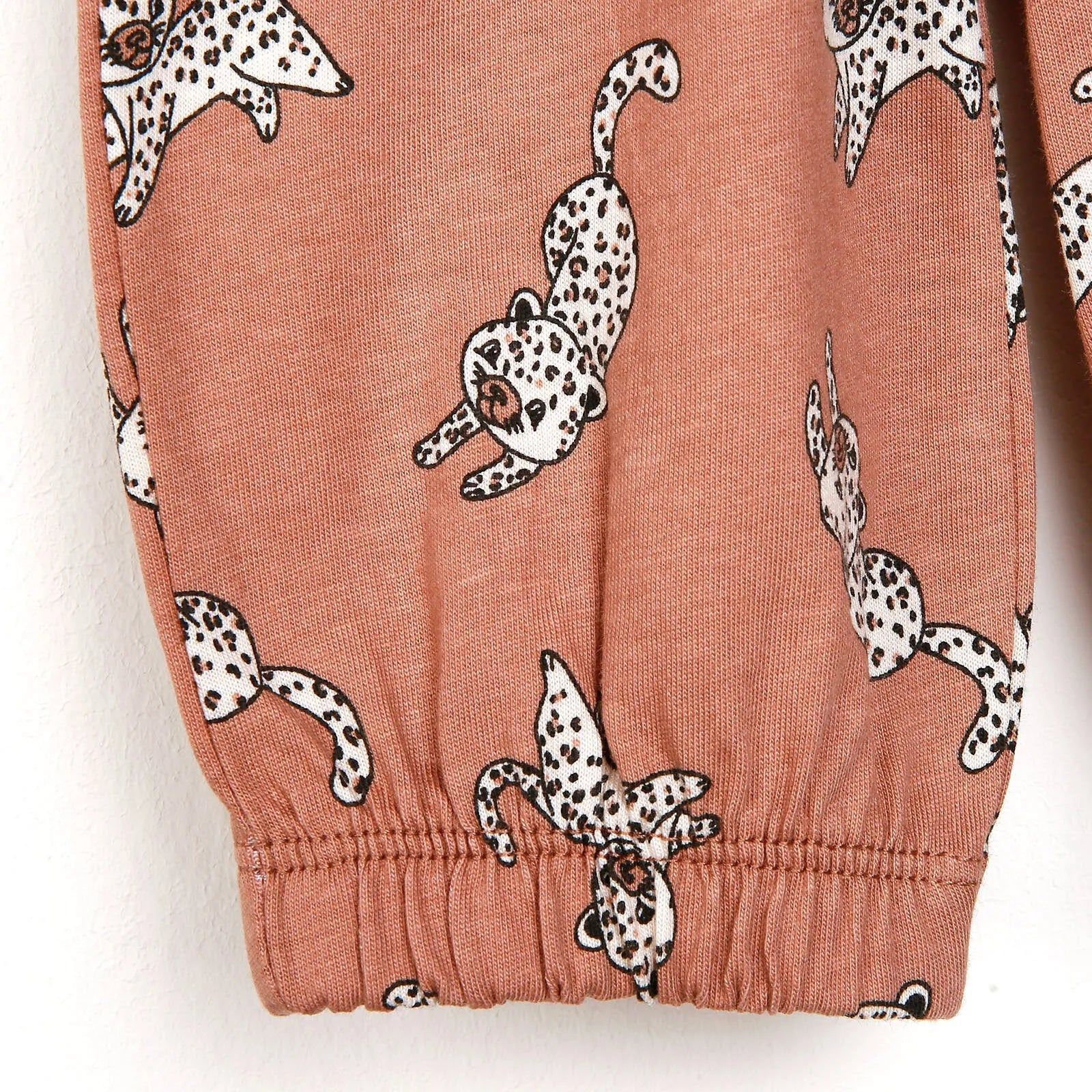 Antebies Newborn Cheetah Organic Footless - Light Rose - ebebek - Black Friday