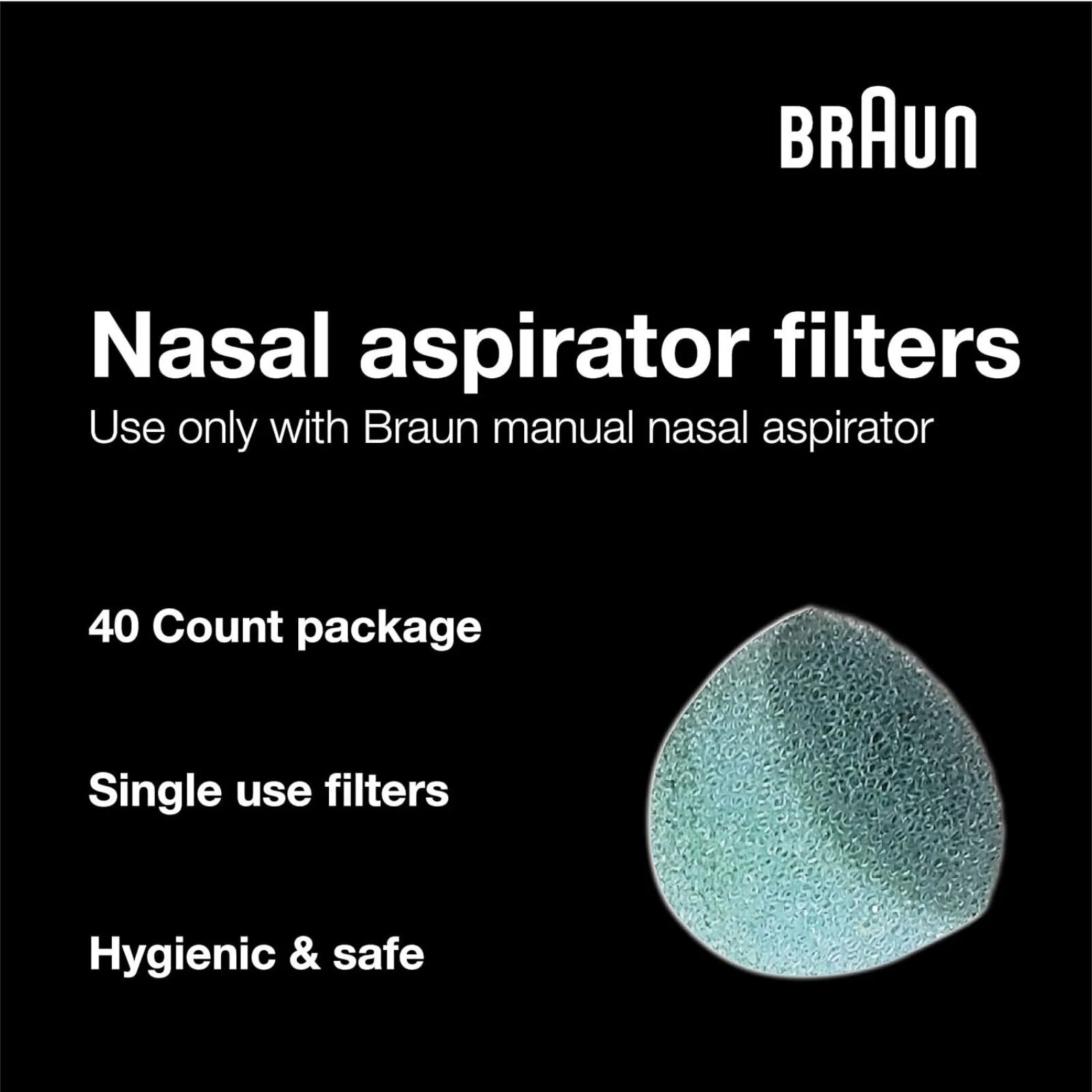 Braun Nasal Aspirator Filters - ebebek - Black Friday