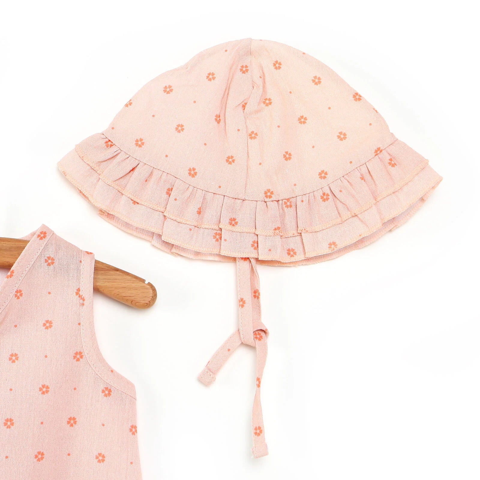 Cassiope Newborn Vintage Summer Short Romper - Beige - ebebek - Black Friday