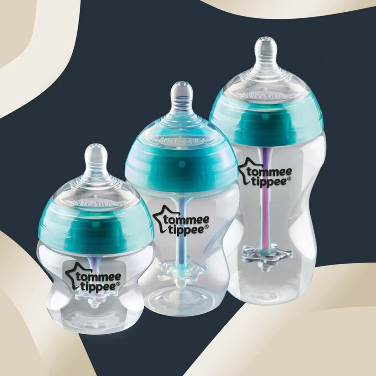 Tommee Tippee Advanced Anti Colic Baby Bottle 260ml Pack of 3