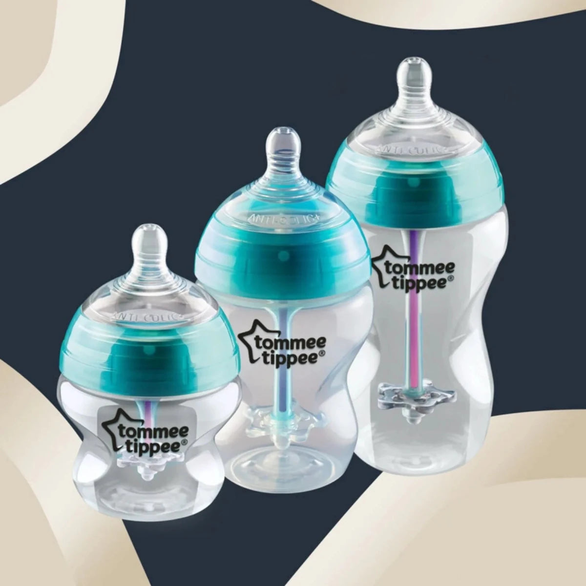 Tommee Tippee Advanced Anti Colic Baby Bottle 260ml Pack of 3 - ebebek