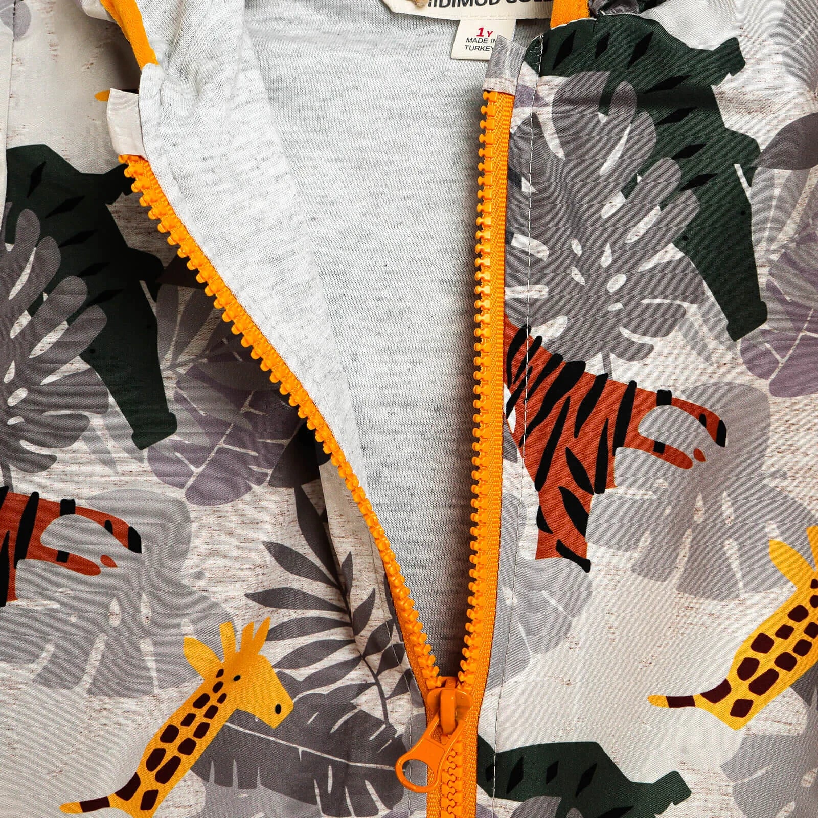 Midimod Basic Baby Boy Animal Printed Ea - Grey - ebebek - Black Friday