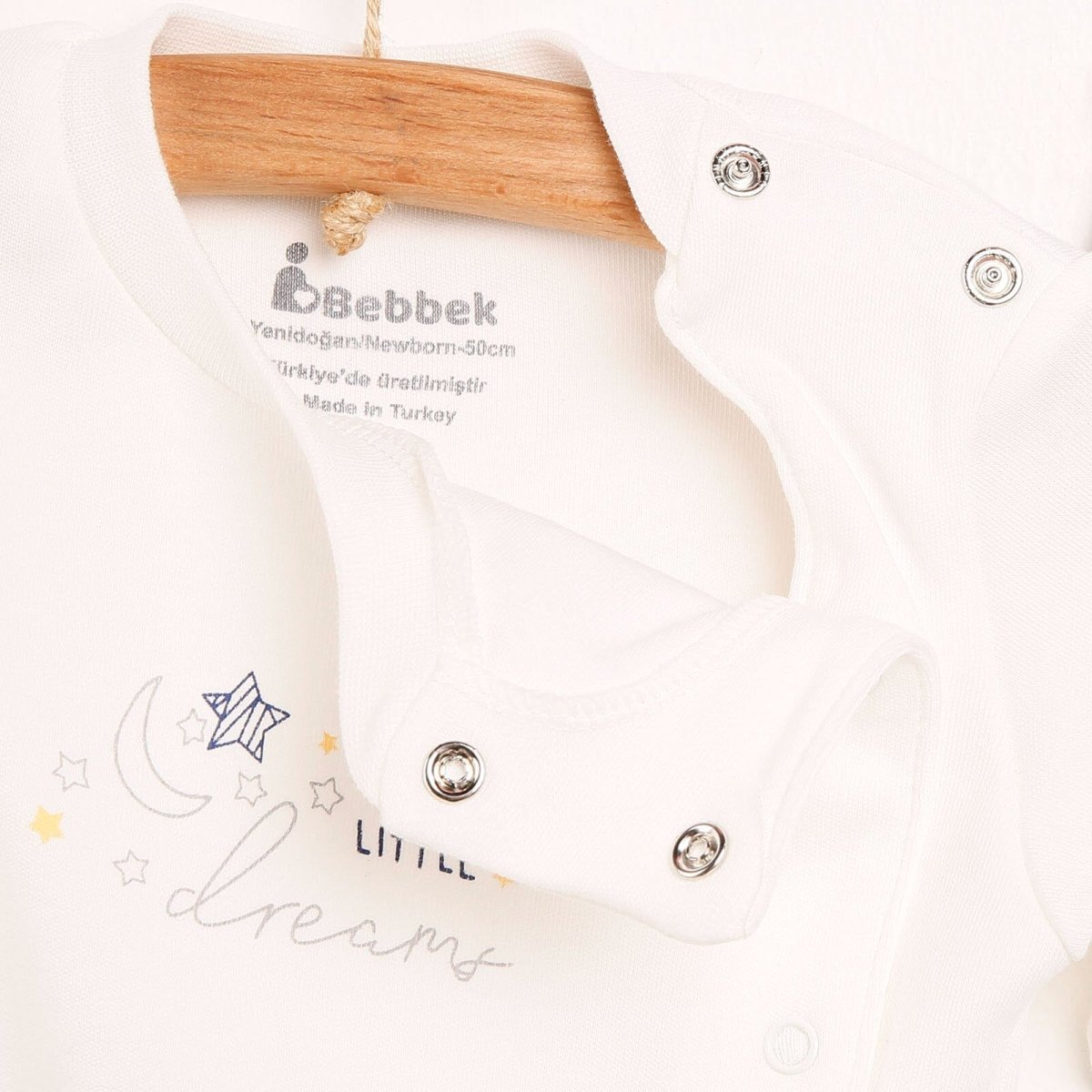 Bebbek Baby Boy 5 Pcs Newborn Starter Set - Snow Melange - ebebek - Black Friday