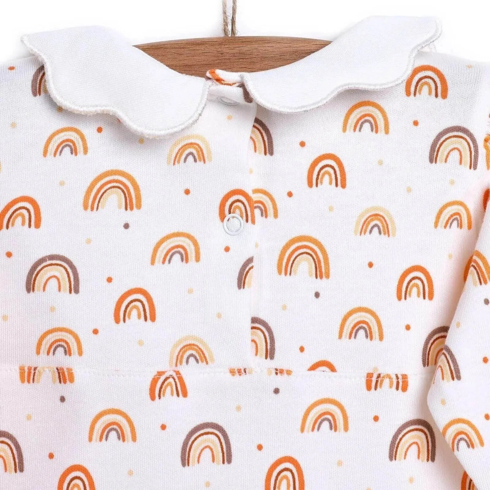 HelloBaby Newborn Baby Girl Romper - Ecru - ebebek - Black Friday