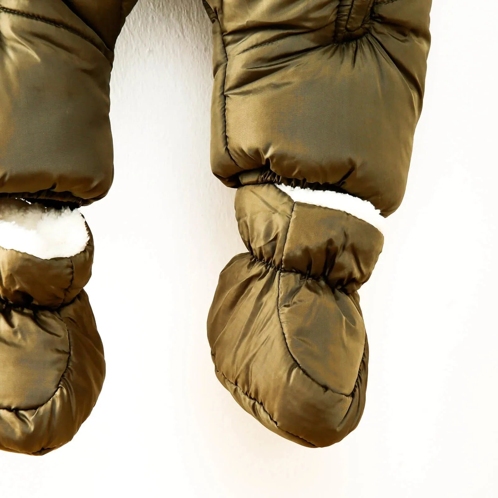 Midimod Baby Boy Snowsuit with Double Zip - Khaki - ebebek - Black Friday