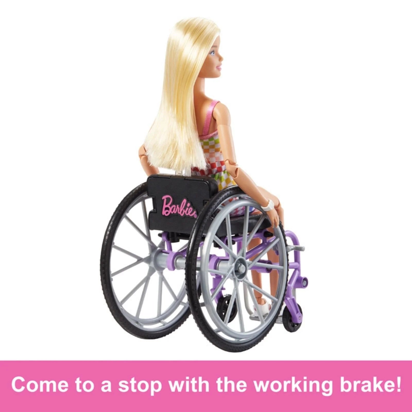 Barbie Fashionista with Wheelchair Set Blonde - Barbie - ebebek