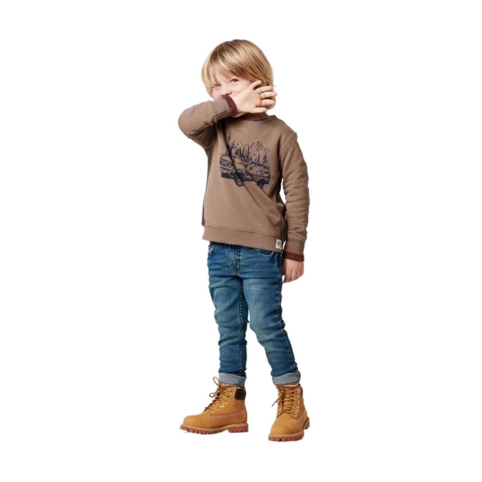 Noppies Boys Denim Pants Skinny Fit Kingsford Heights - Vintage Blue - ebebek - Black Friday