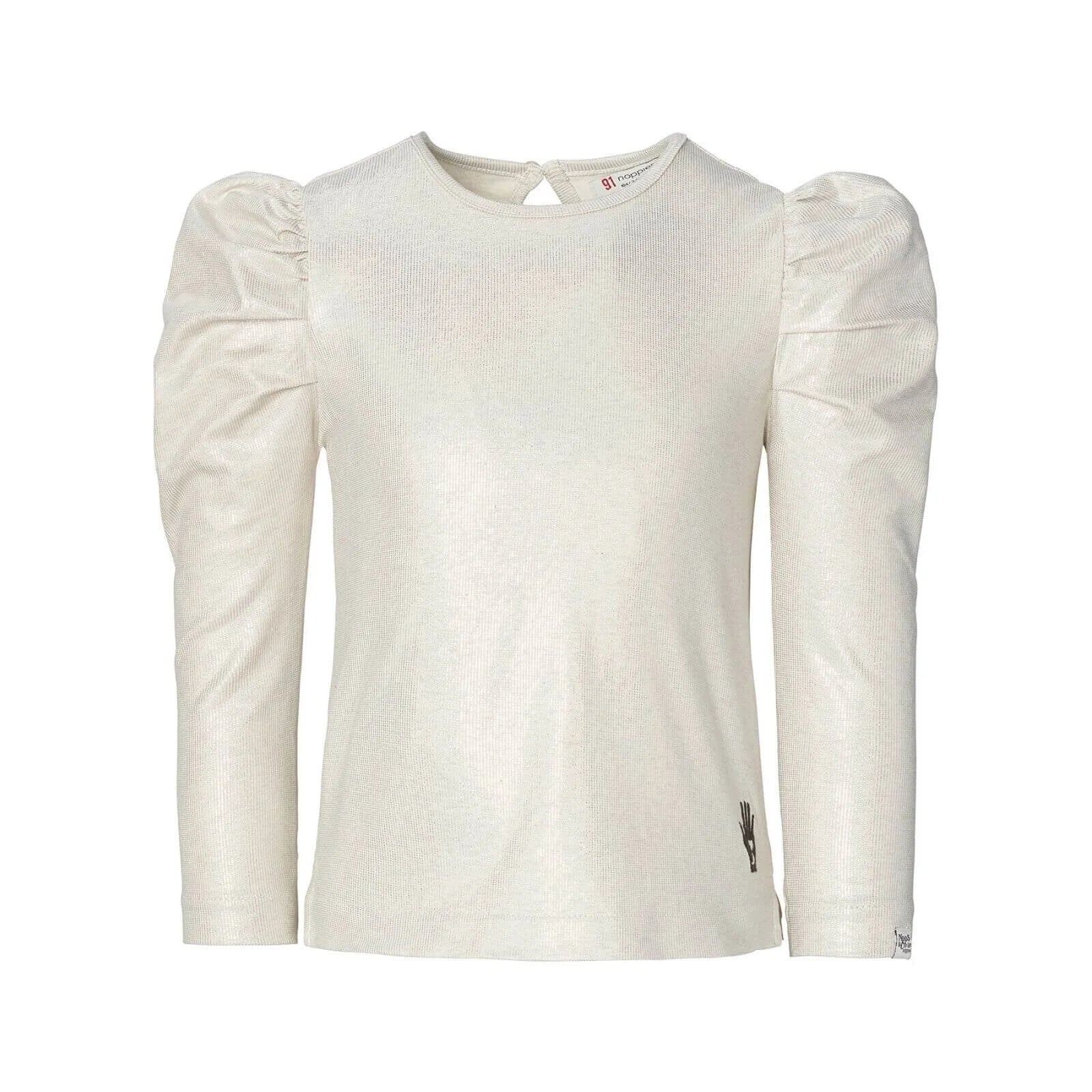 Noppies Girls T-shirt Long Sleeve Karpathos - Silver - ebebek - Black Friday