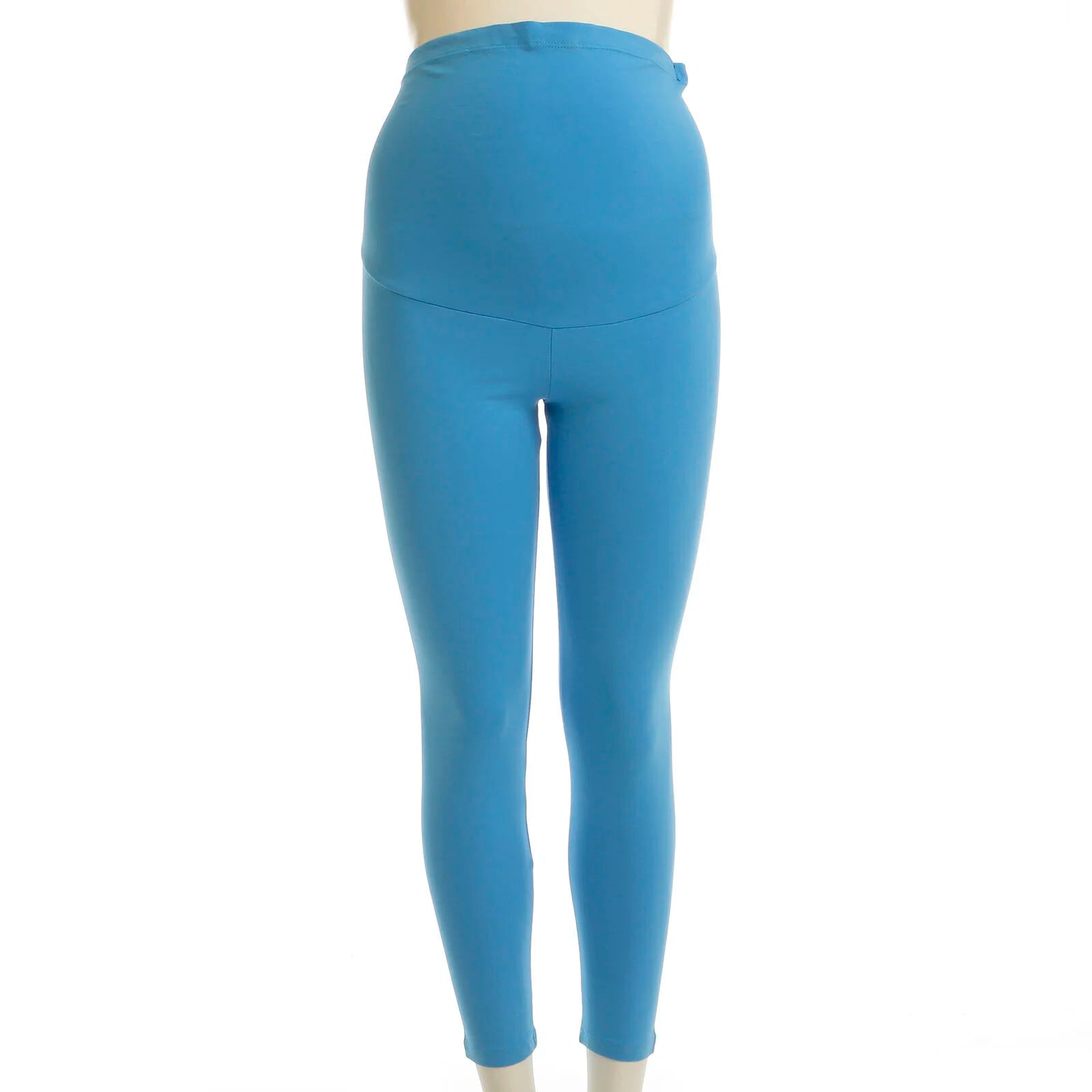 baby mom Adjustable Waist Maternity Leggins - Light Blue - ebebek - Black Friday