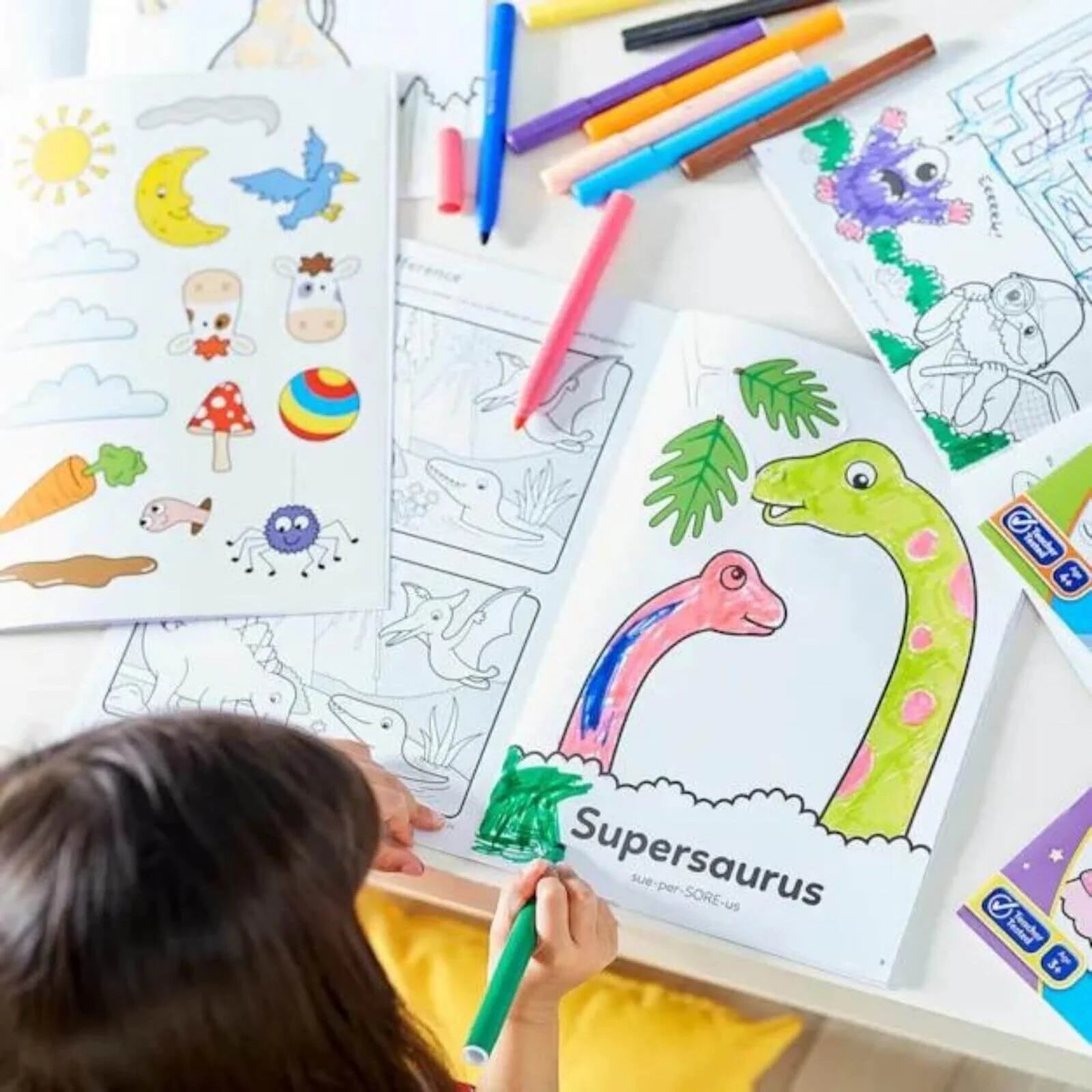 Orchard Toys Dinosaur Colouring Book - ebebek - Black Friday
